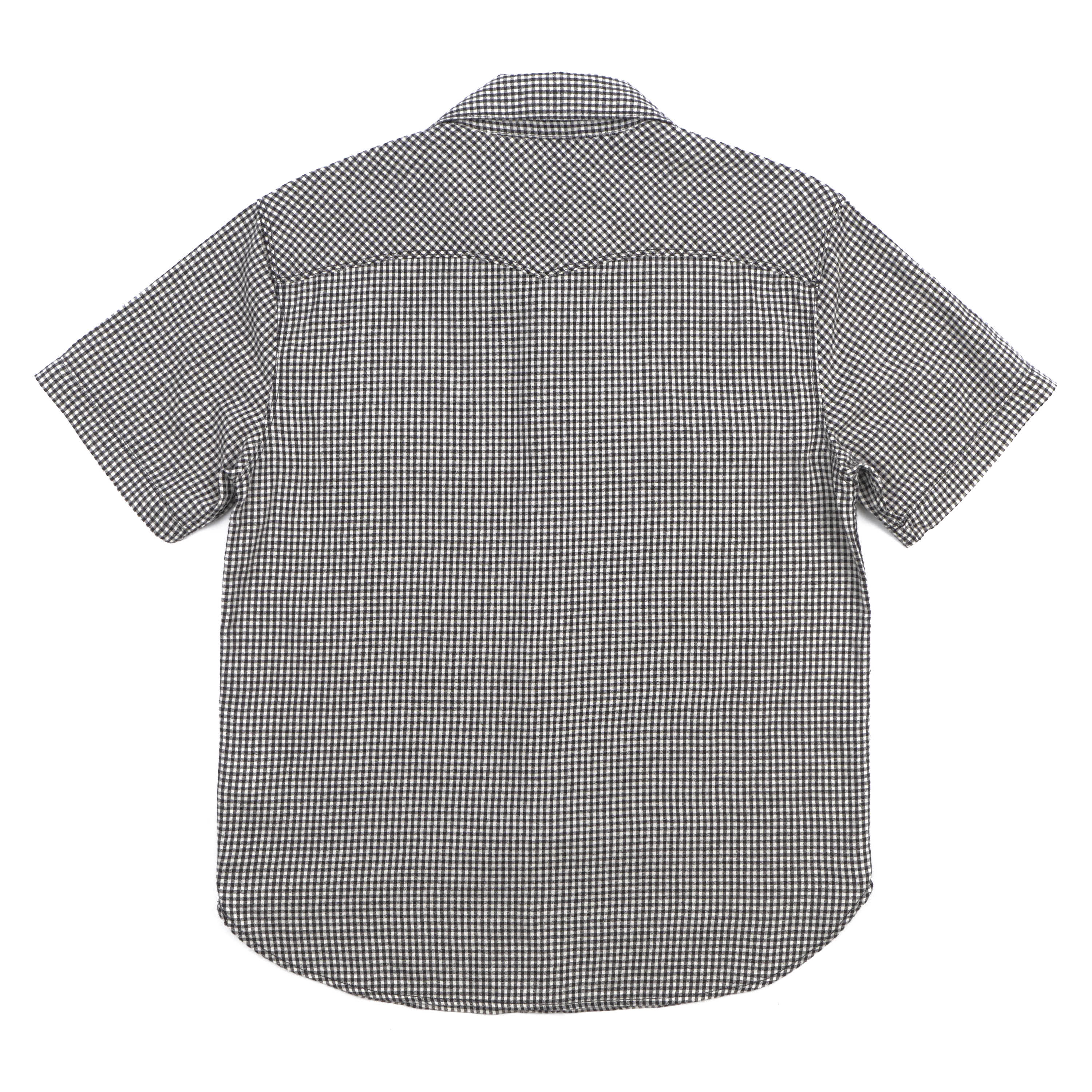 Bodie S/S Black Gingham - Image 11