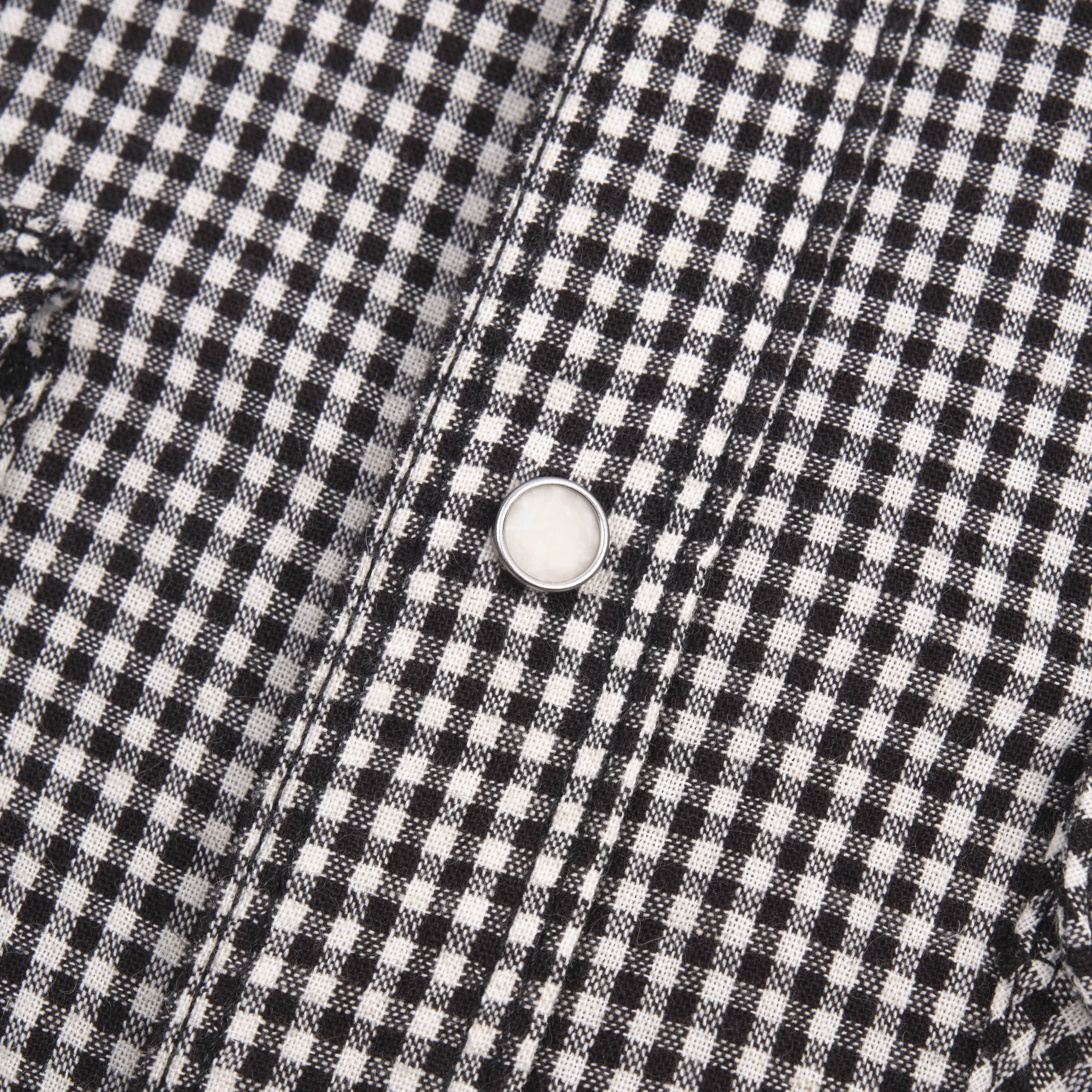 Bodie S/S Black Gingham - Image 6