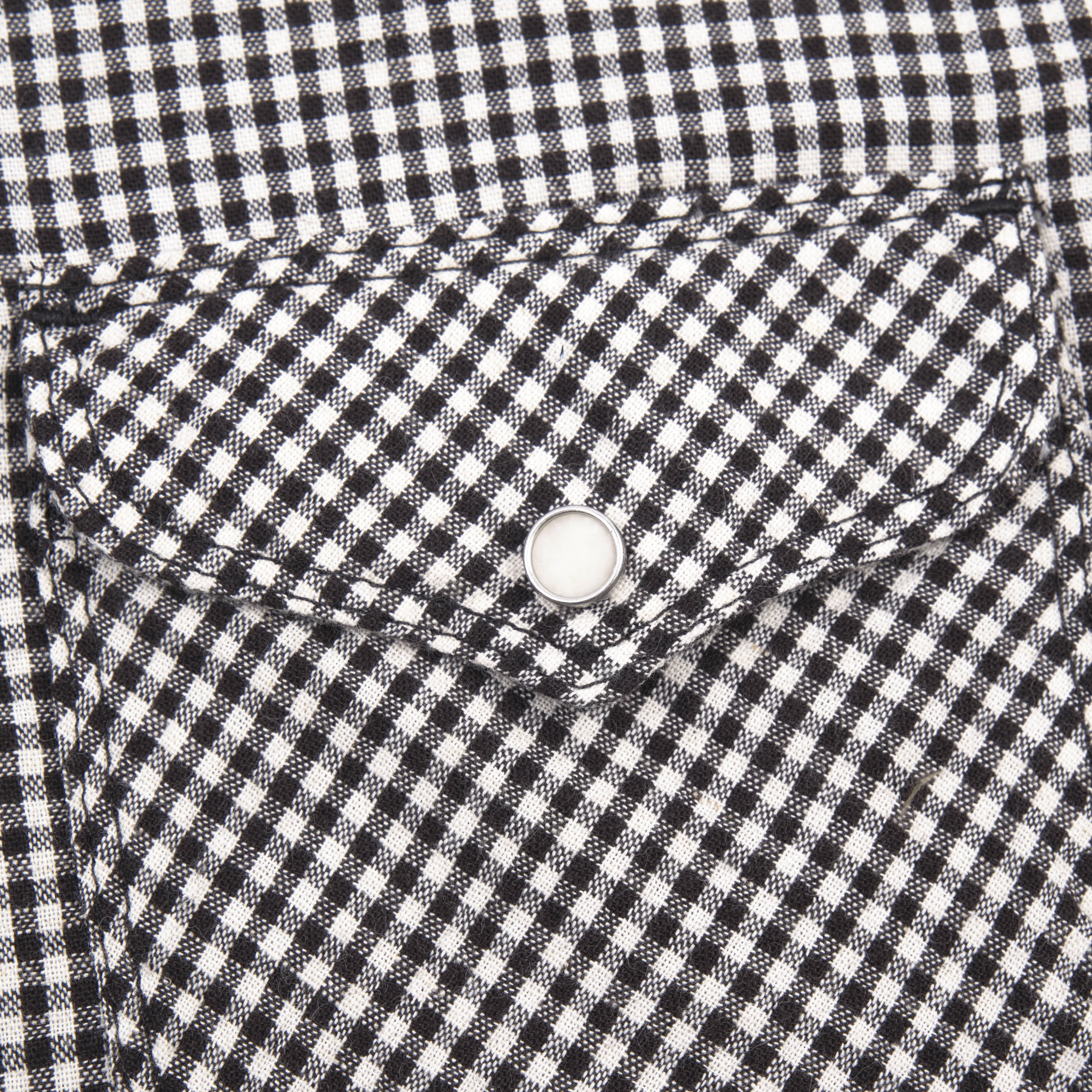 Bodie S/S Black Gingham - Image 7