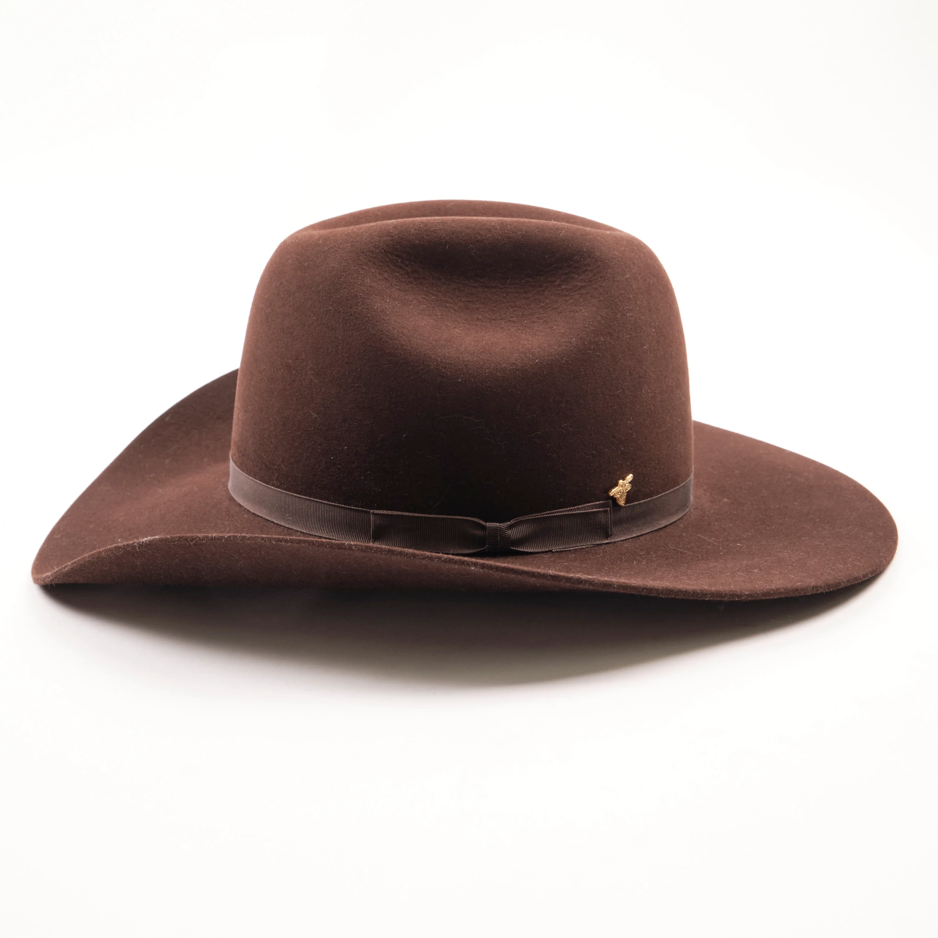 Bowman Hat Co. x Freenote Cloth Cattleman Western Hat Chocolate - Image 2