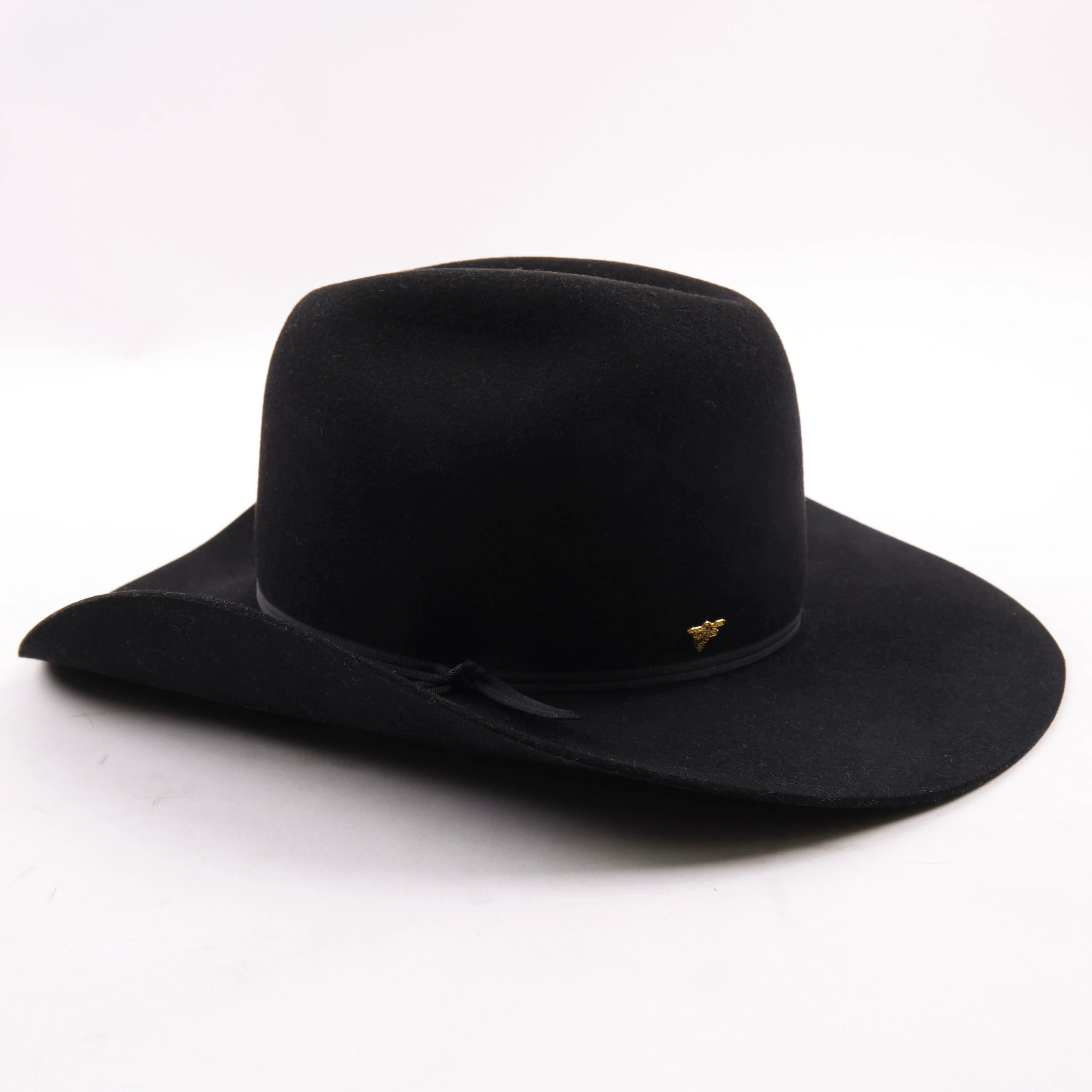 Bowman Hat Co. x Freenote Cloth Cattleman Western Hat Black - Image 2