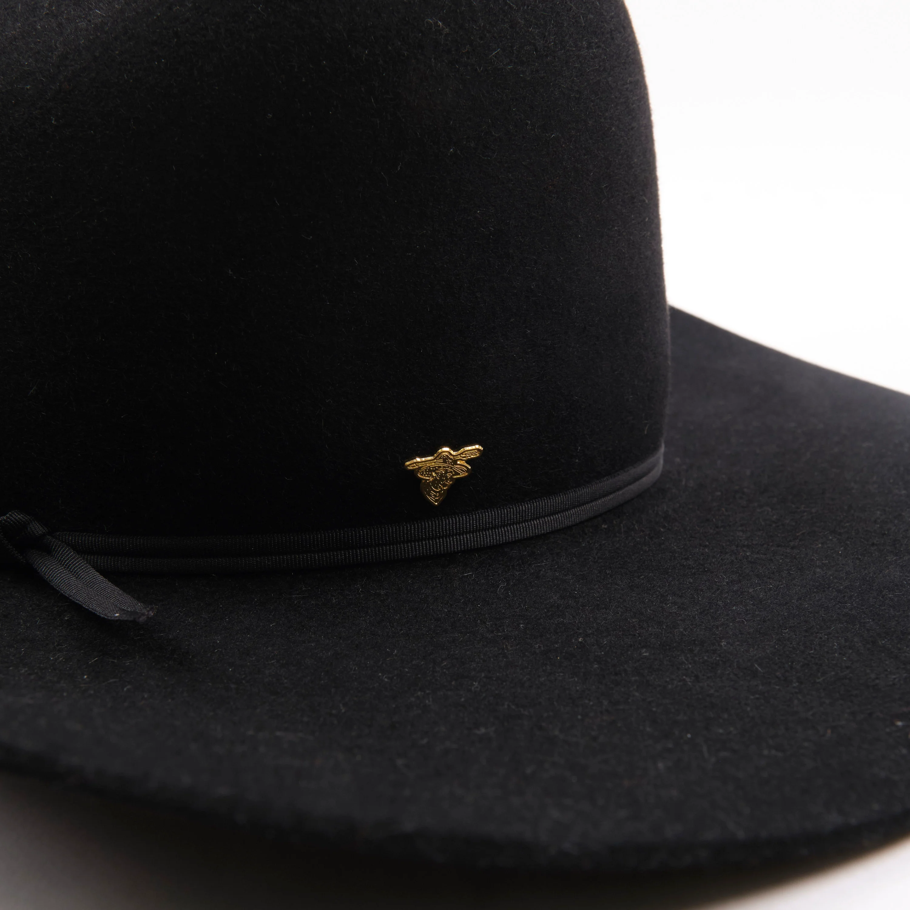 Bowman Hat Co. x Freenote Cloth Cattleman Western Hat Black - Image 3