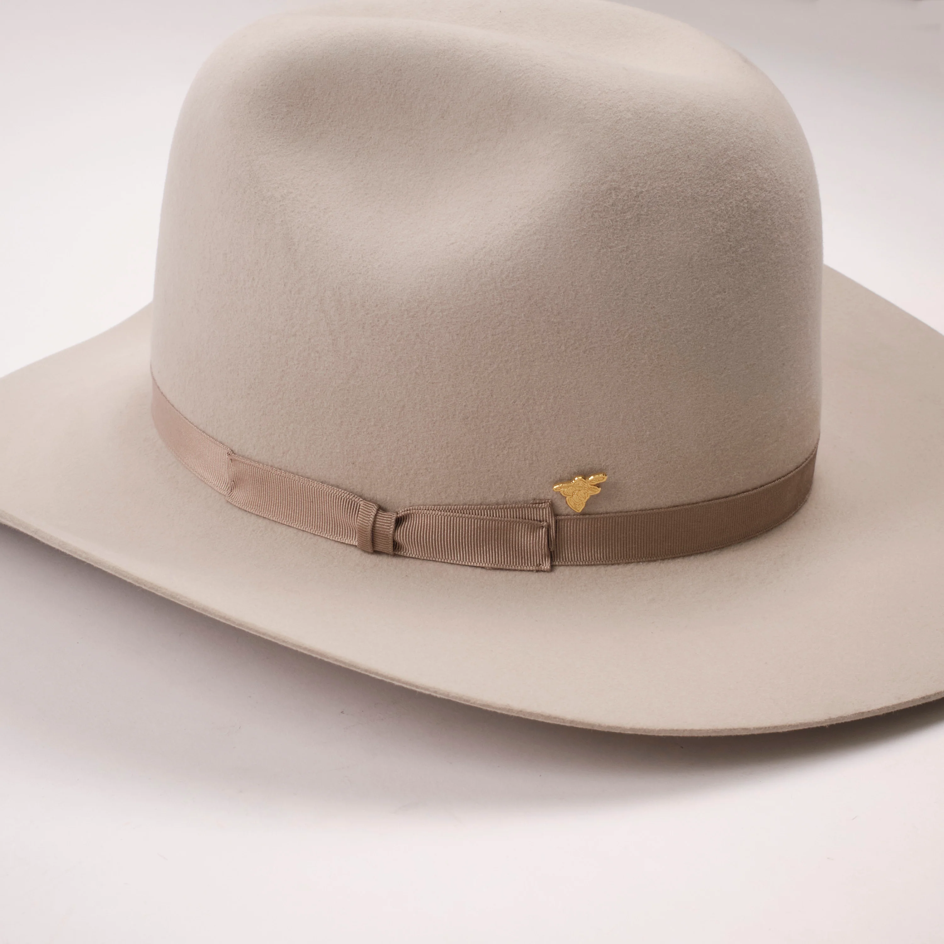 Bowman Hat Co. x Freenote Cloth Cattleman Western Hat Silverbelly - Image 3