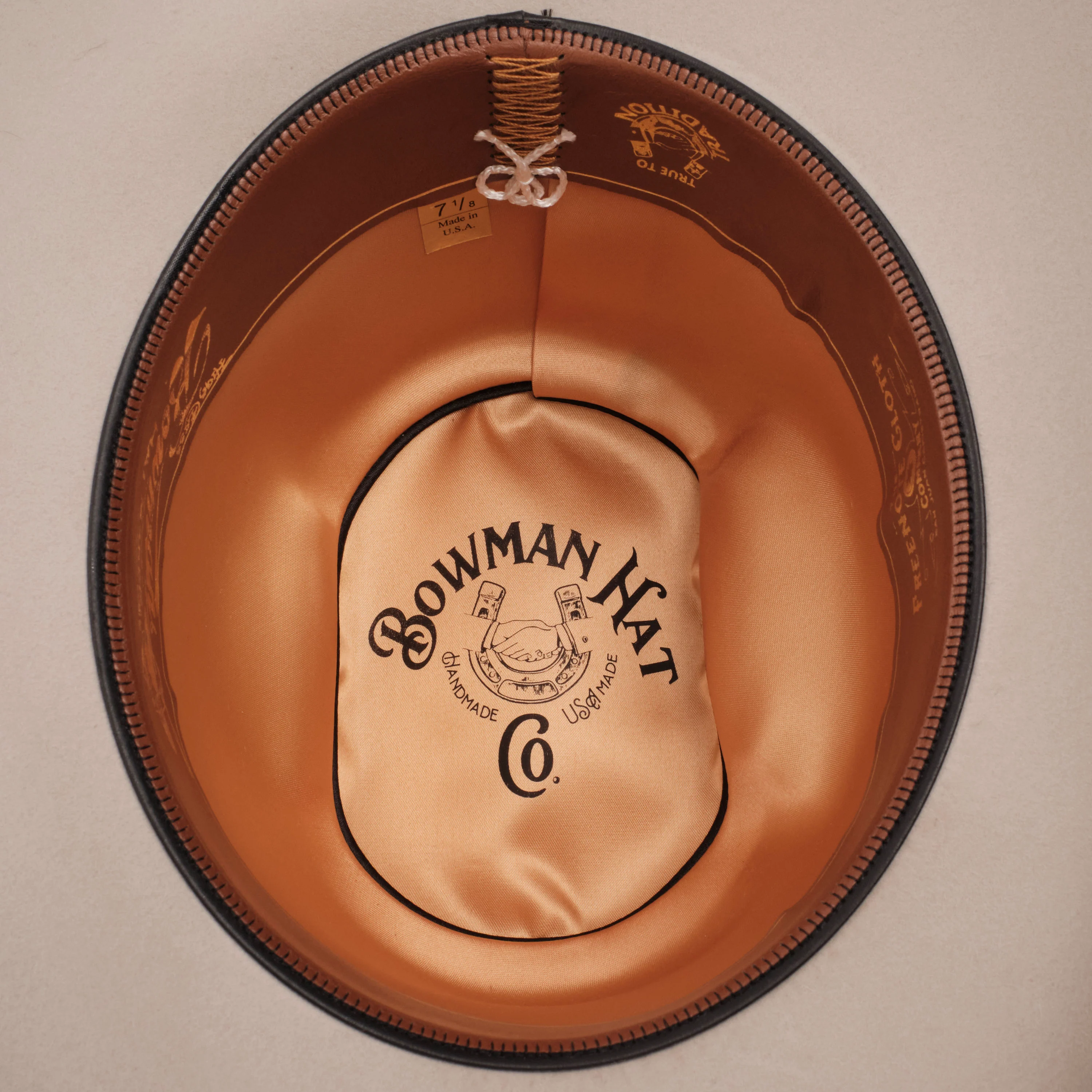 Bowman Hat Co. x Freenote Cloth Cattleman Western Hat Silverbelly - Image 4