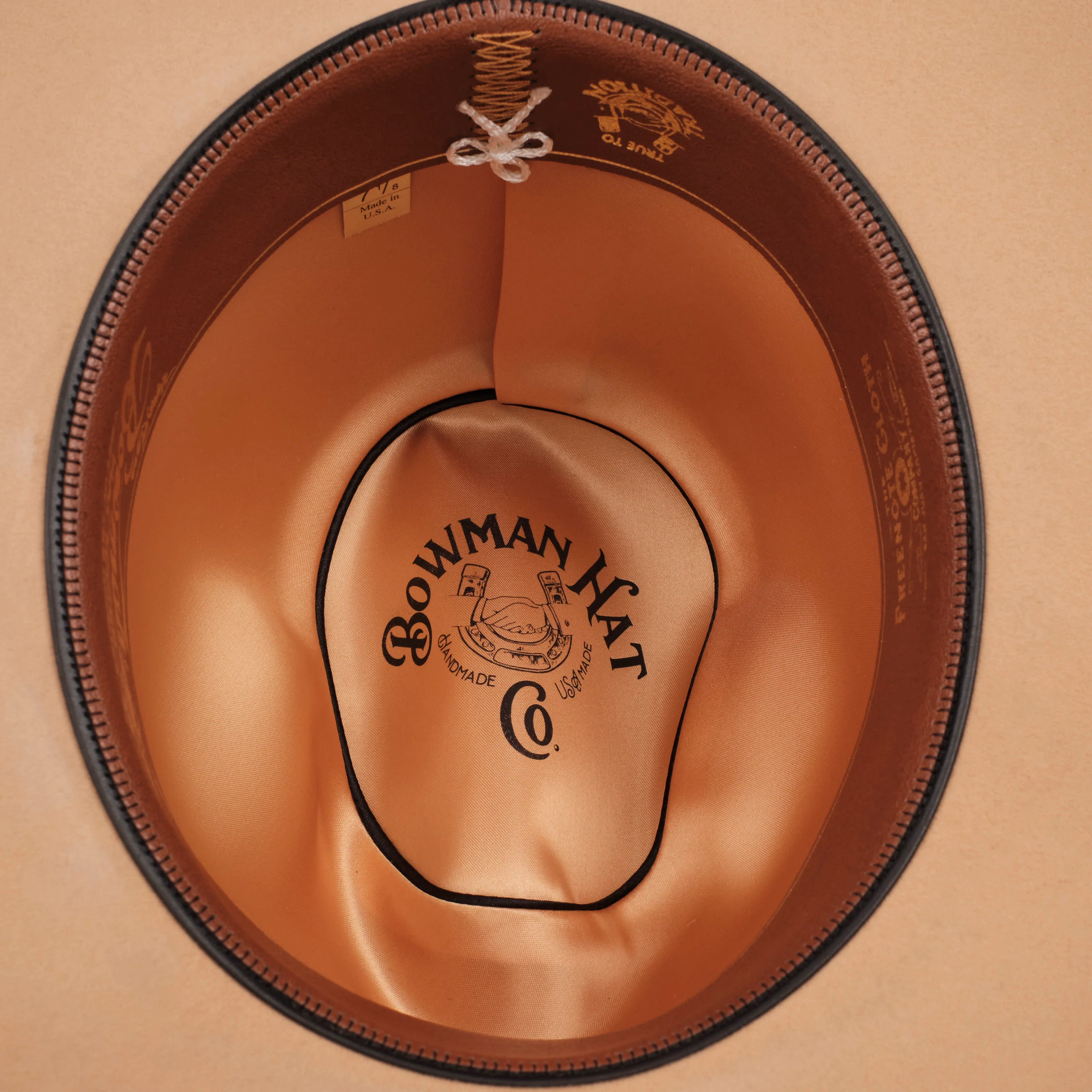 Bowman Hat Co. x Freenote Cloth "Gus" Hat Camel - Image 4