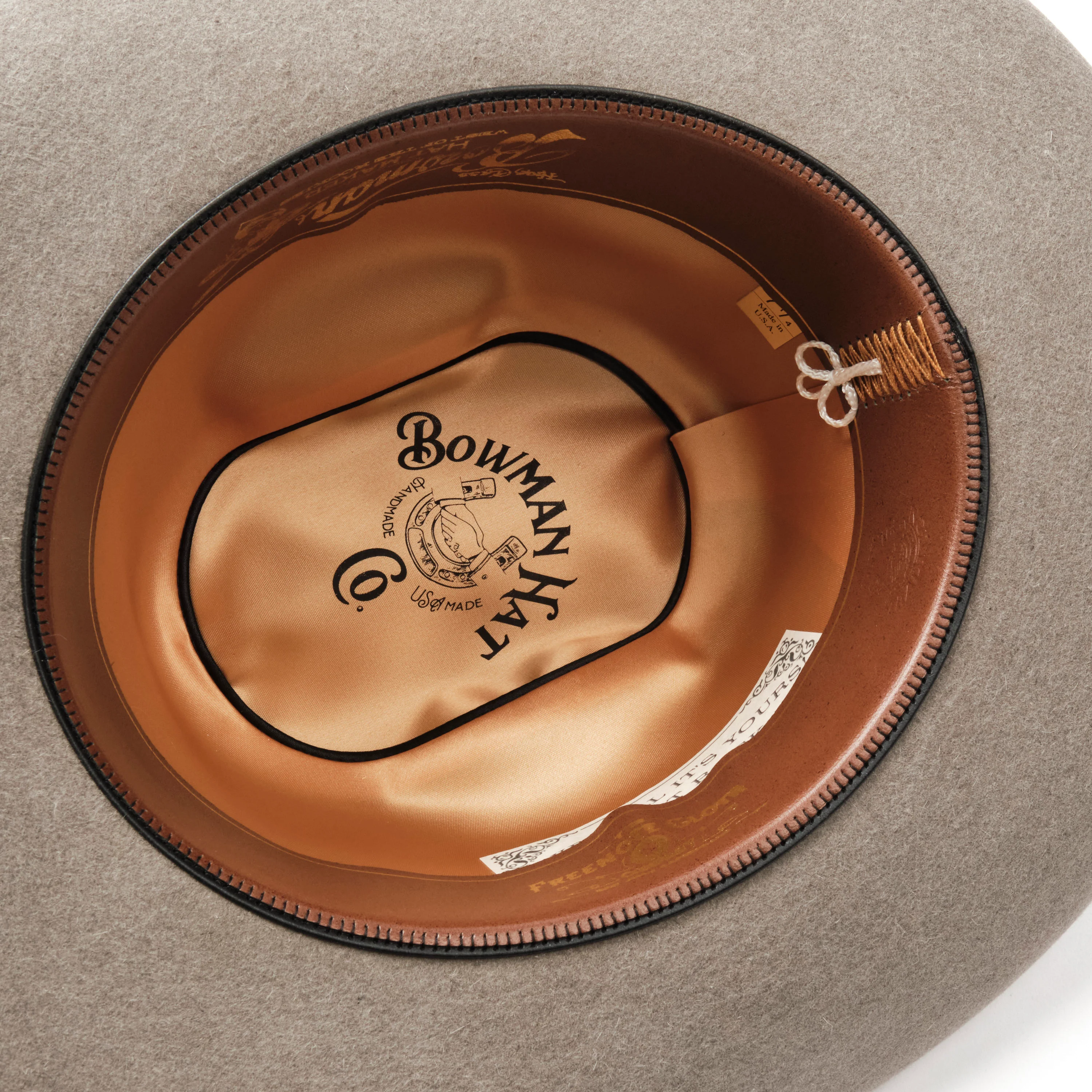 Bowman Hat Co. x Freenote Cloth Town & Country Hat Natural - Image 2