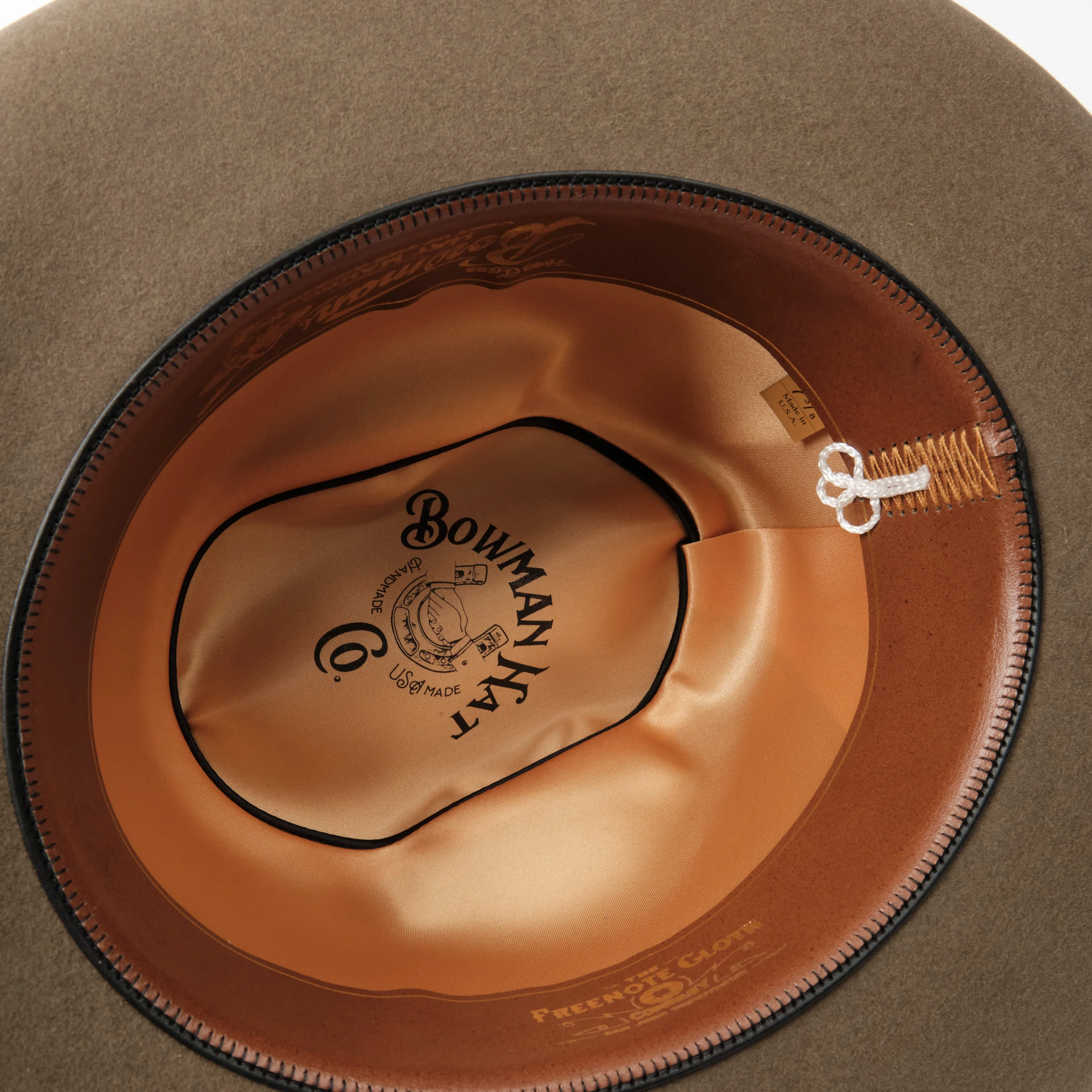 Bowman Hat Co. x Freenote Cloth Town & Country Hat Pecan - Image 2
