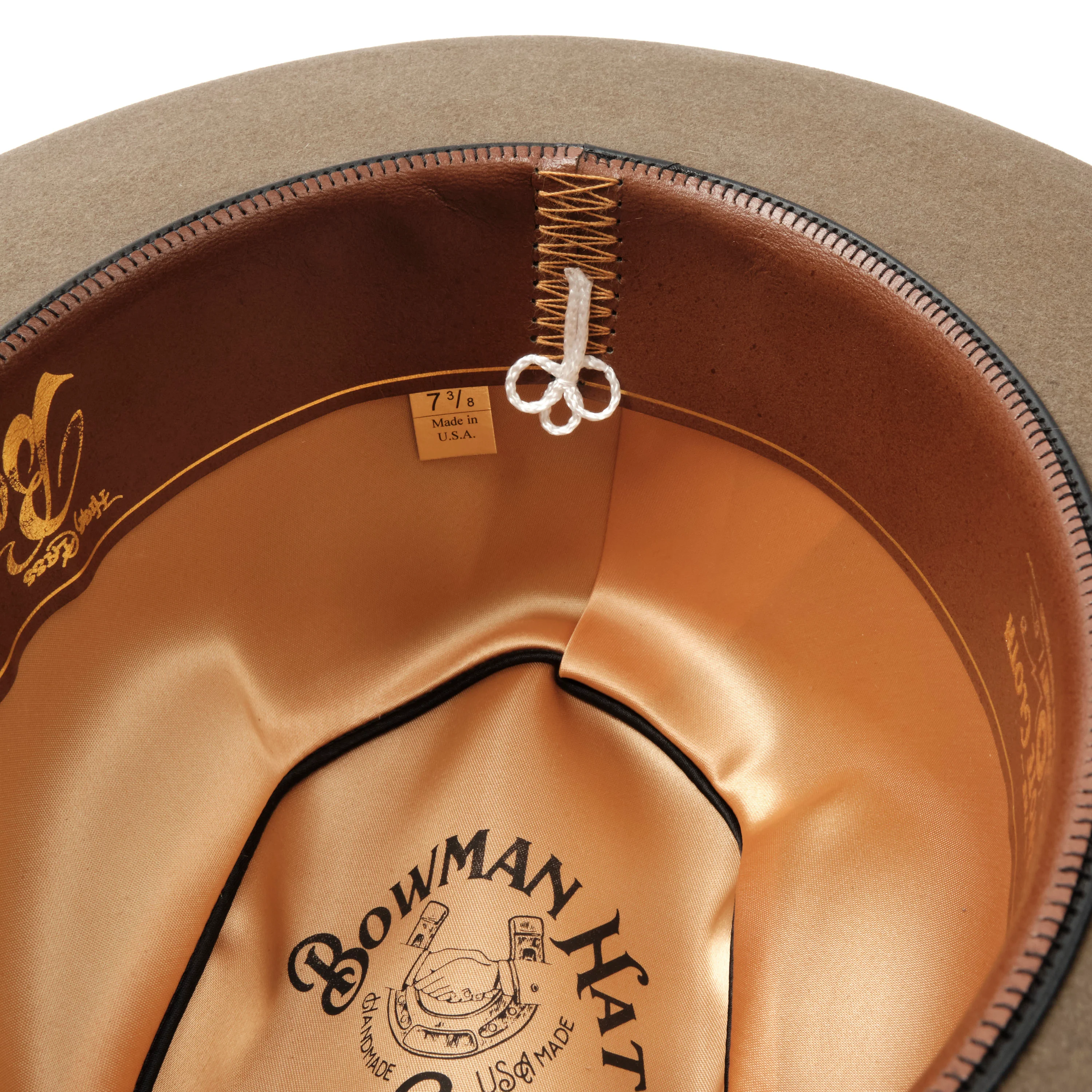 Bowman Hat Co. x Freenote Cloth Town & Country Hat Pecan - Image 7
