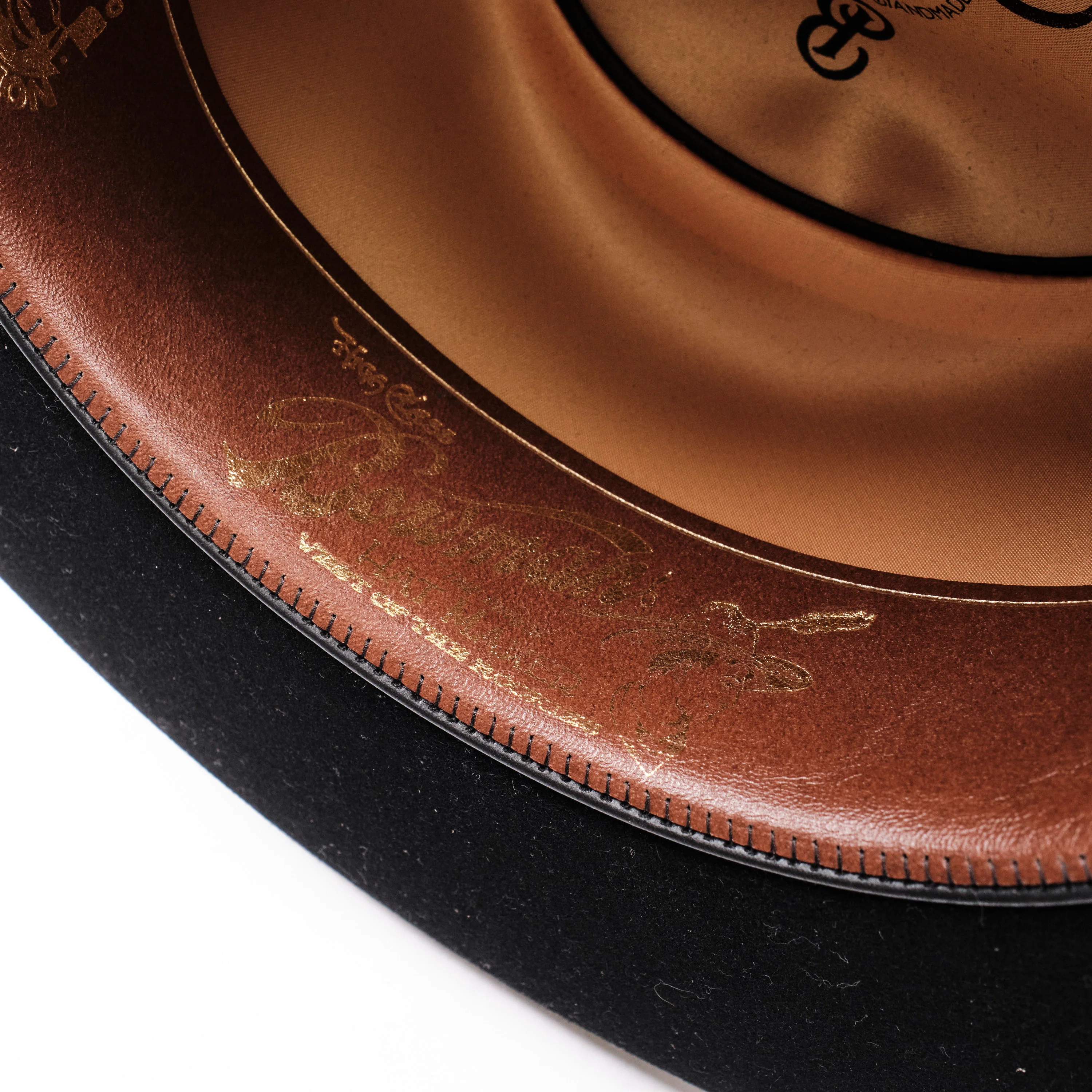 Bowman Hat Co. x Freenote Cloth Black - Western Gentlemen Black - Image 5