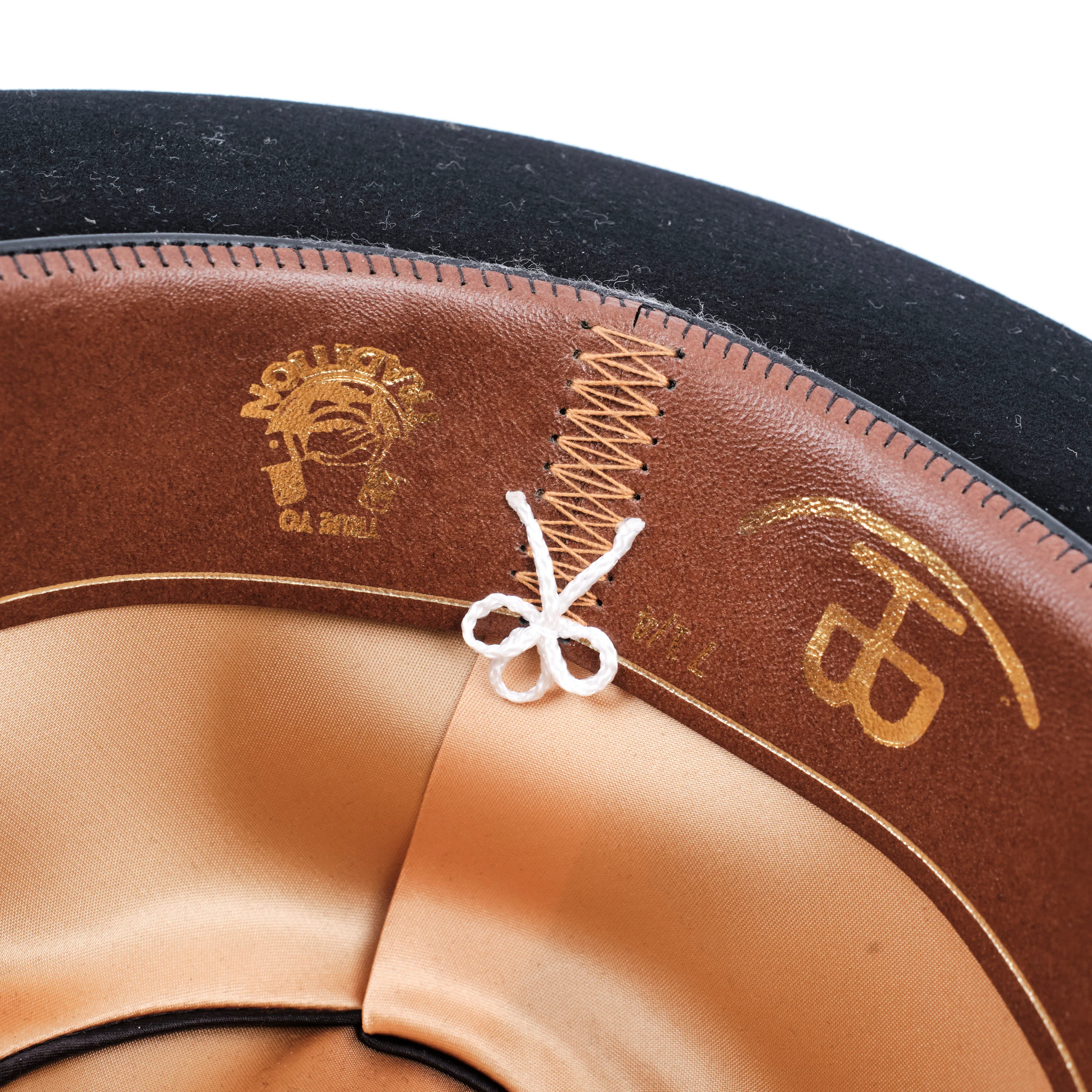 Bowman Hat Co. x Freenote Cloth Black - Western Gentlemen Black - Image 7
