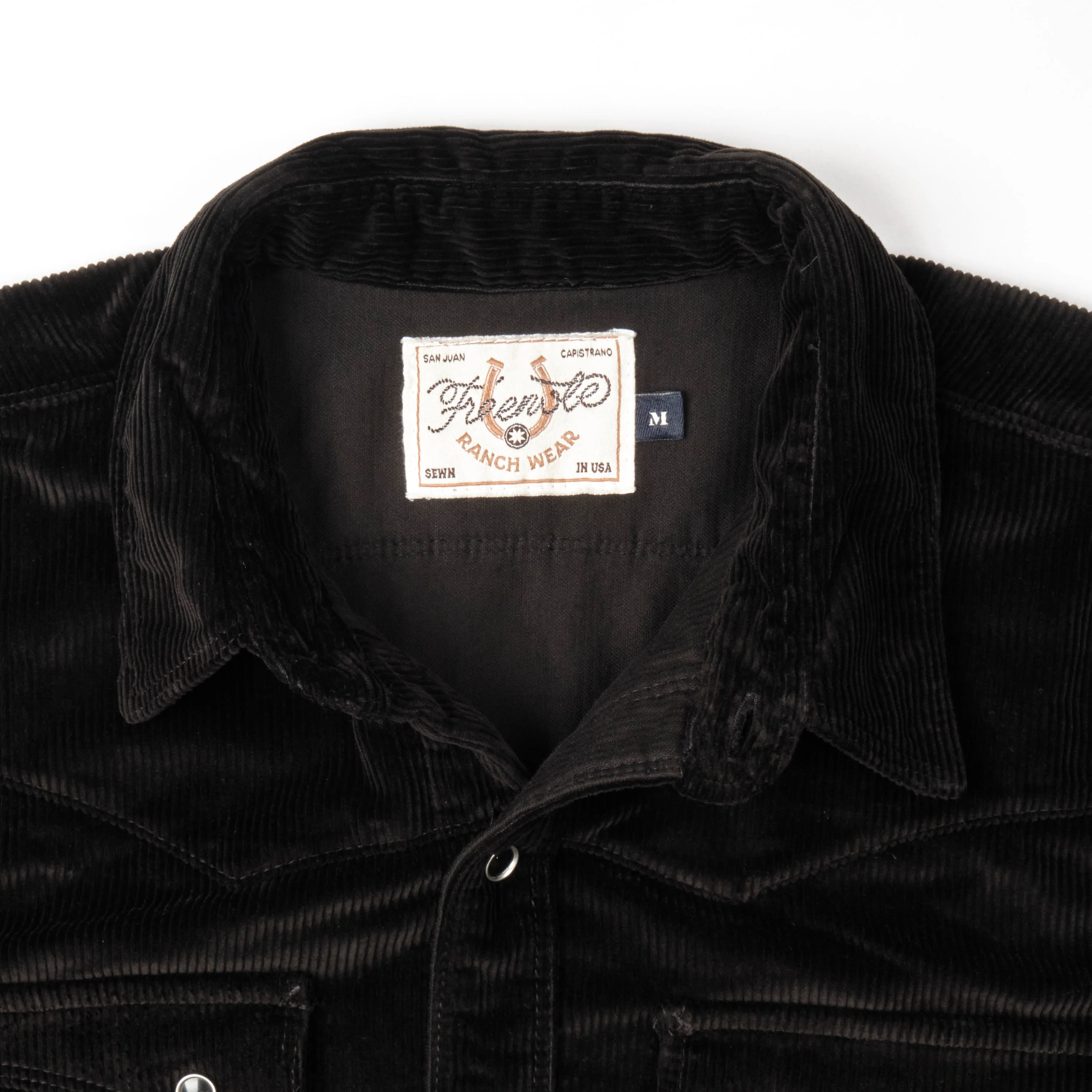 Calico Black Corduroy - Image 3