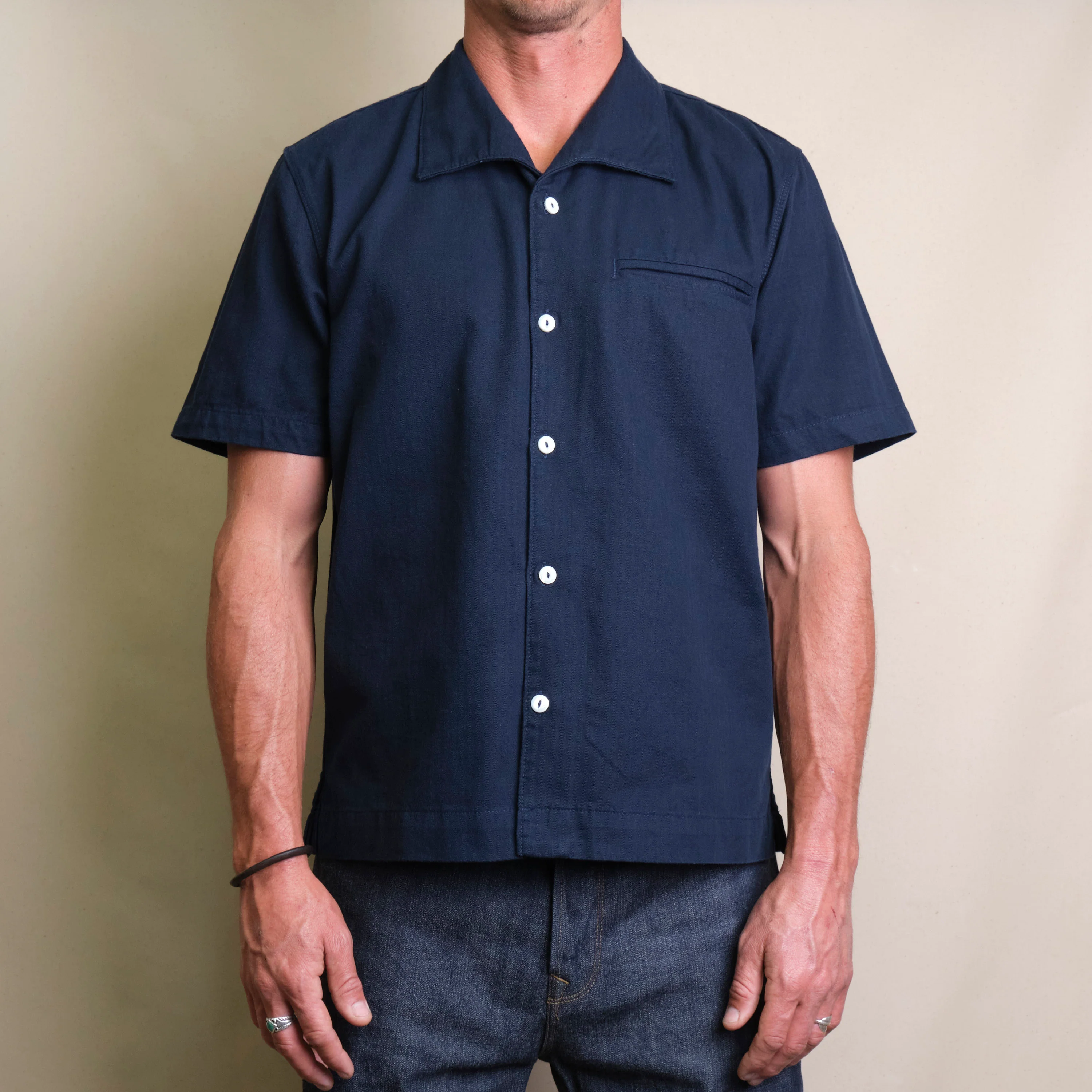 Cayucos Navy Herringbone - Image 2