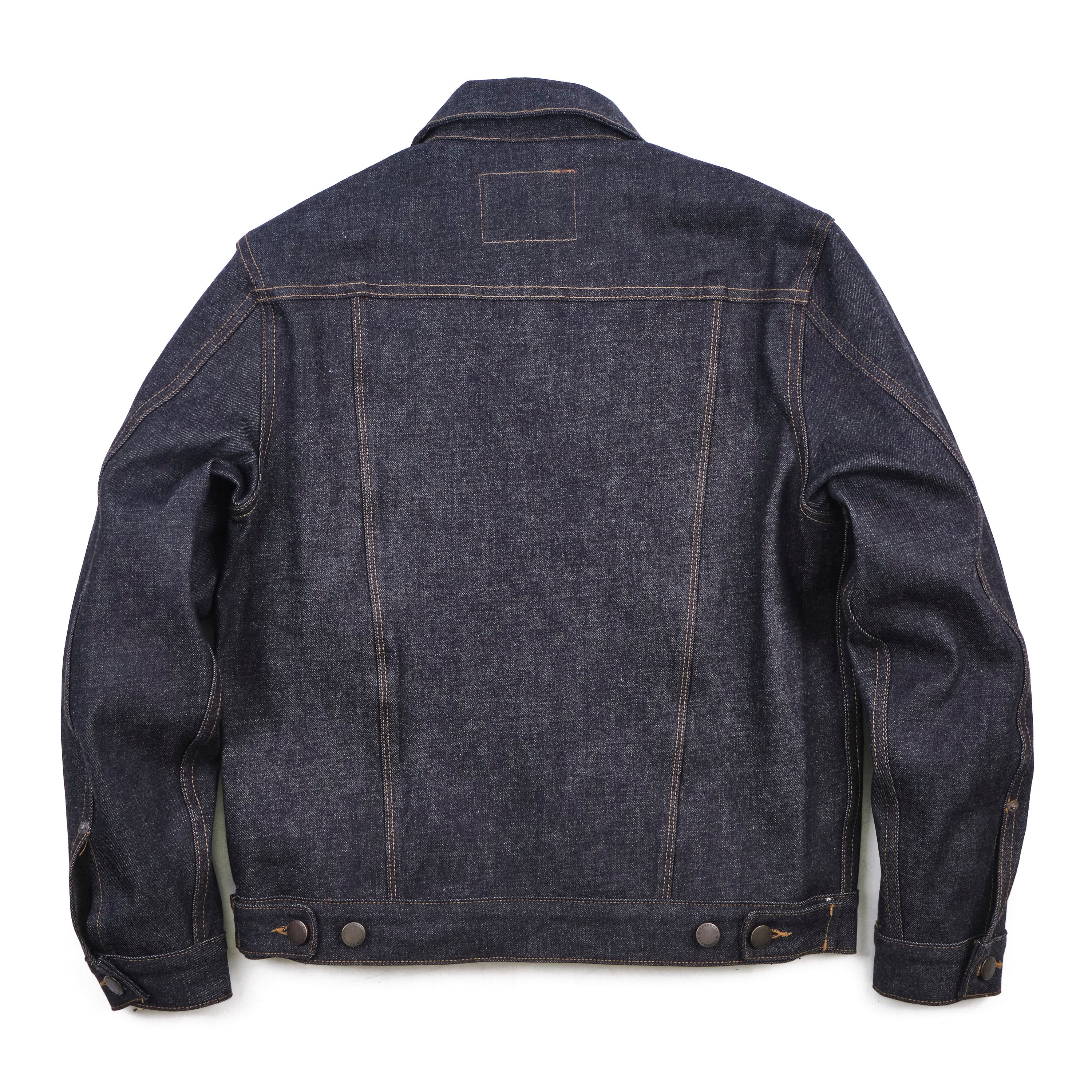 Classic Denim Jacket 15 Ounce Unsinged Denim - Image 12