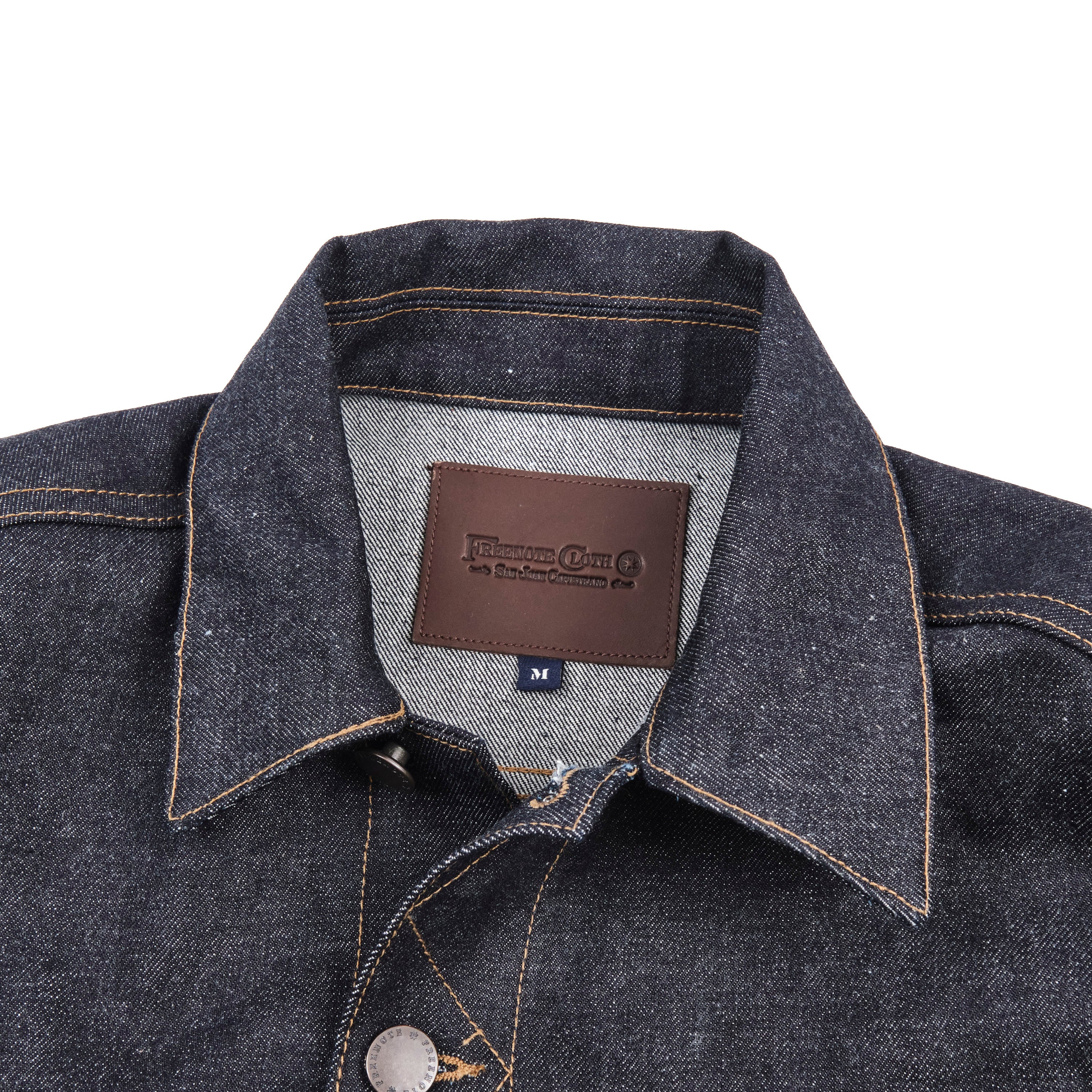 Classic Denim Jacket 15 Ounce Unsinged Denim - Image 3