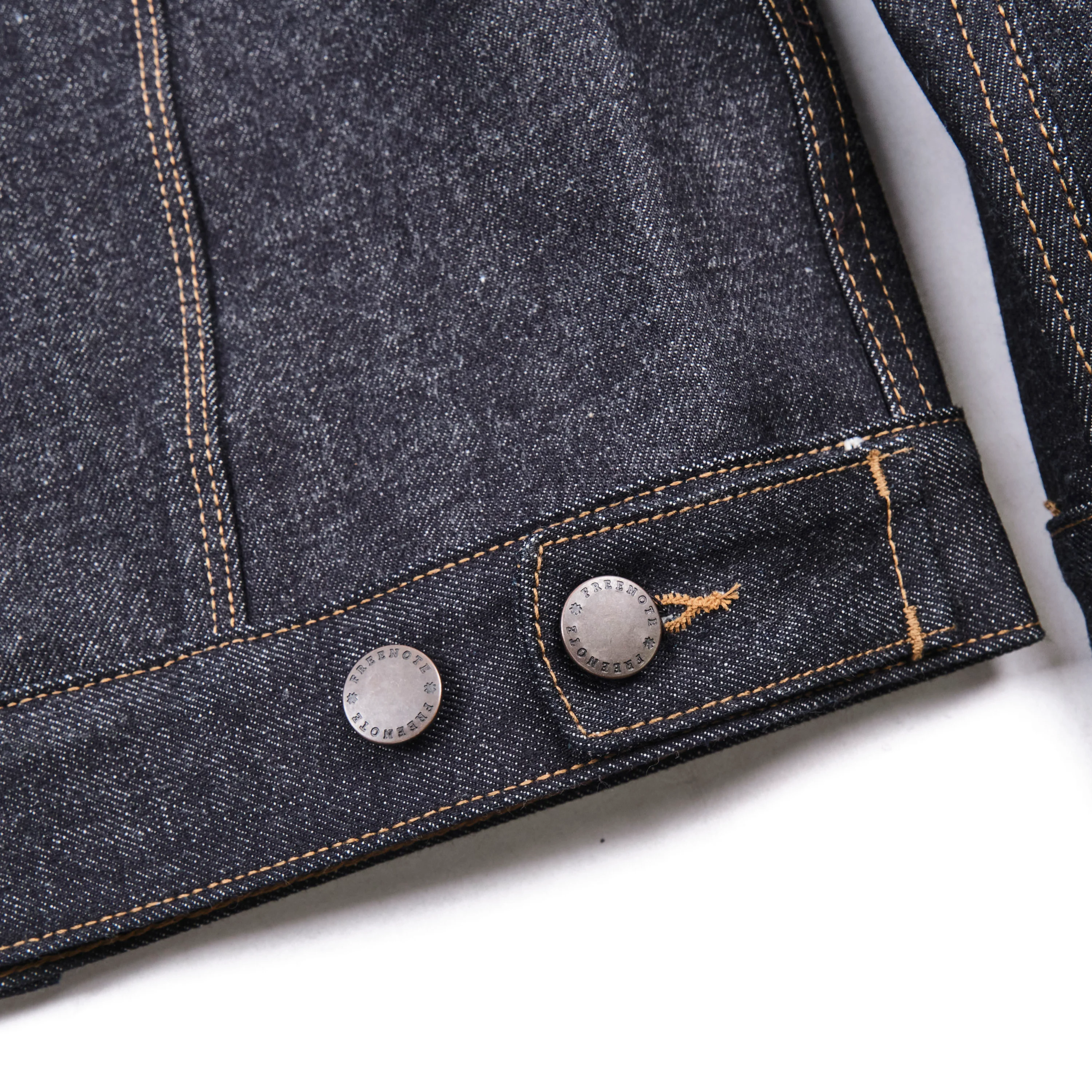 Classic Denim Jacket 15 Ounce Unsinged Denim - Image 9