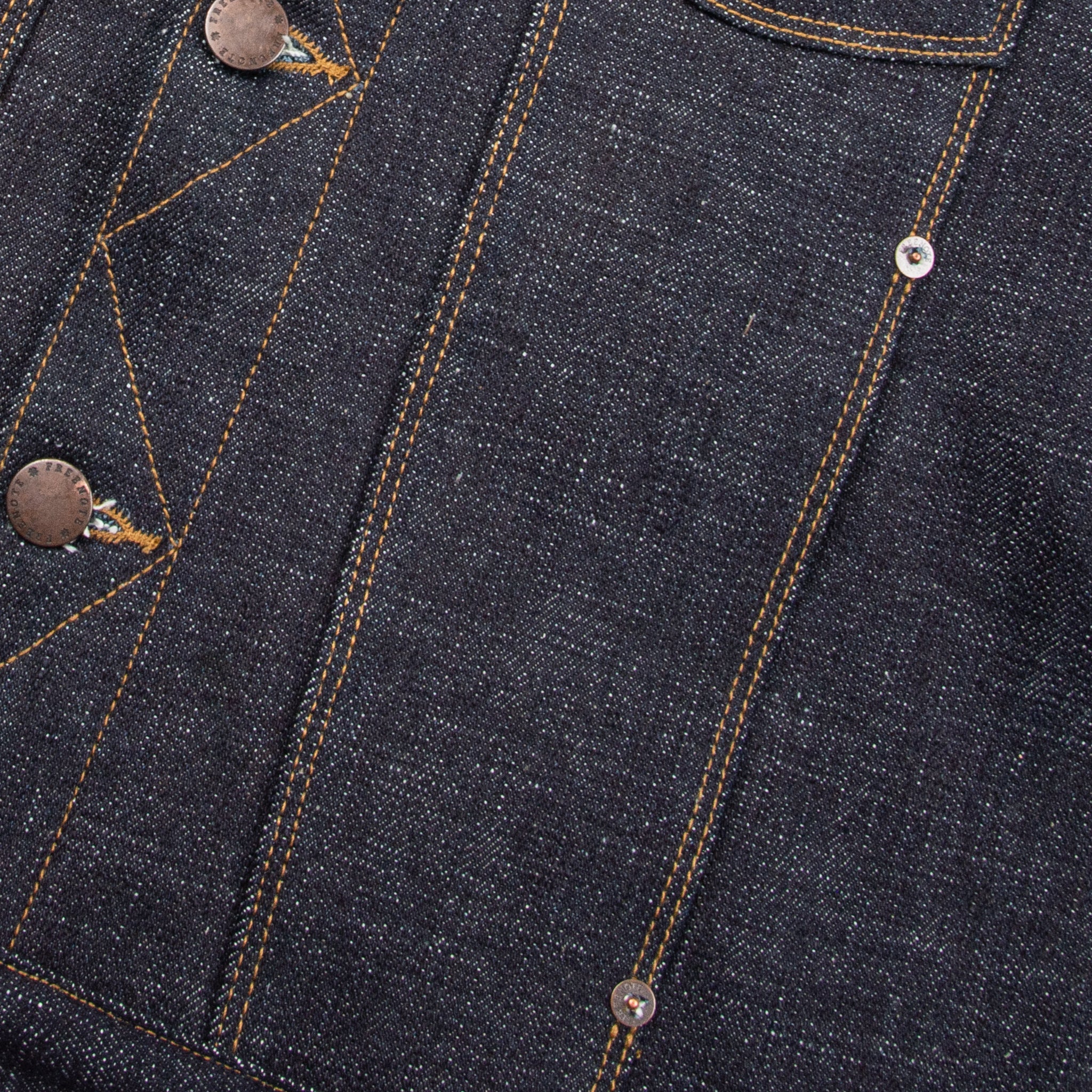 Classic Denim Jacket <span> 17 Ounce Indigo Slub Denim </span> - Image 6