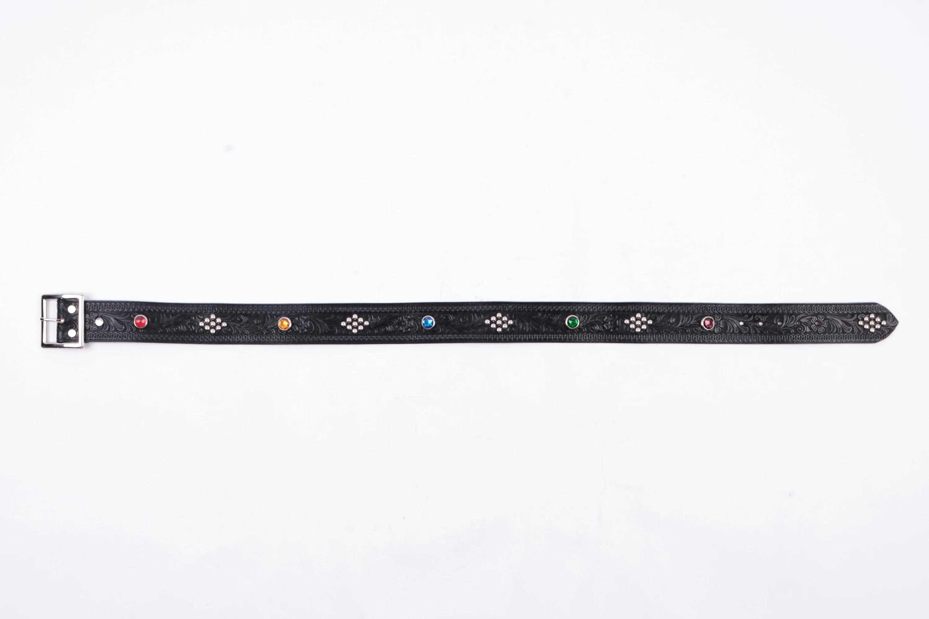 Codina Leather - No. 1093 Diamond & Jewel Belt 1 3/4" - Image 2