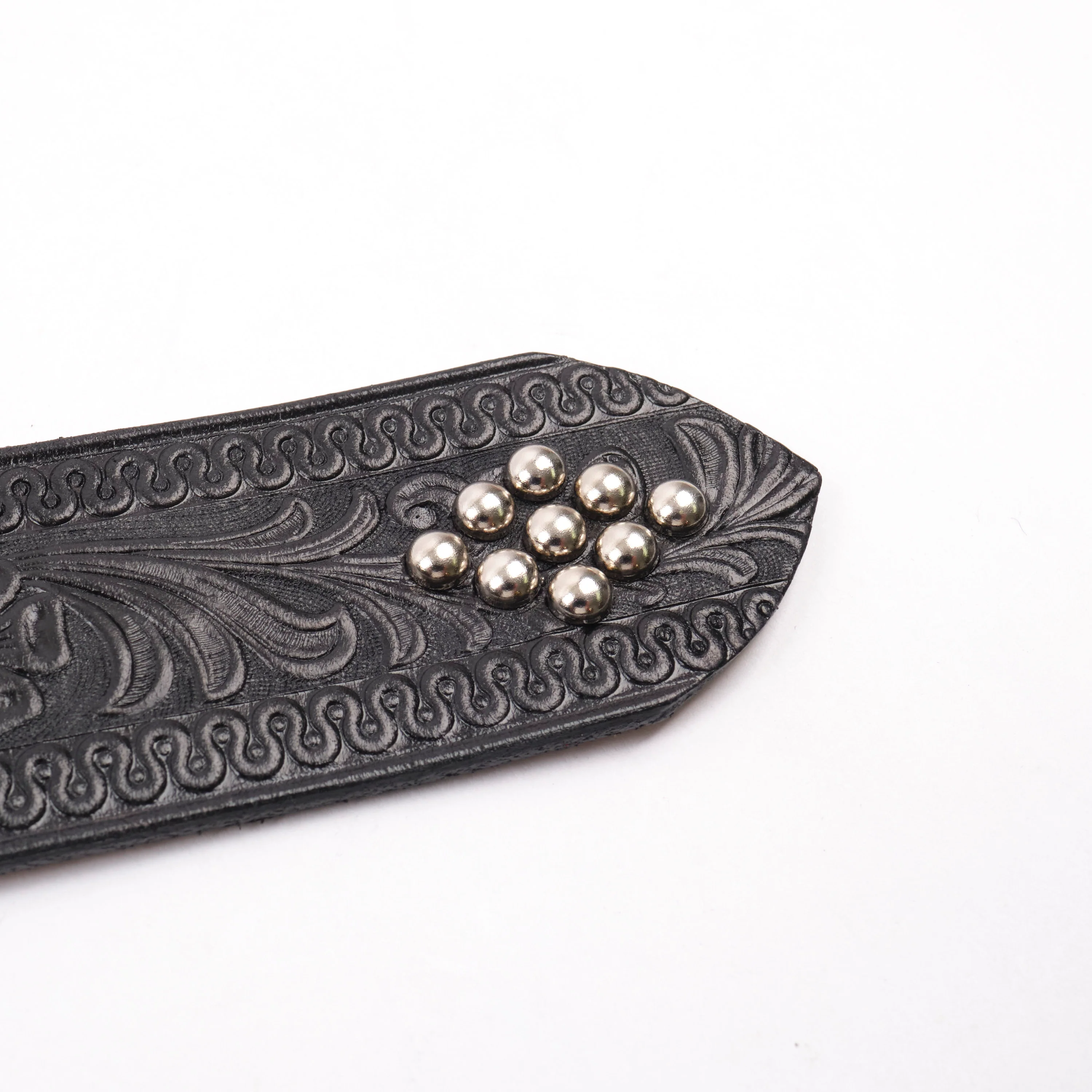 Codina Leather - No. 1093 Diamond & Jewel Belt 1 3/4" - Image 5