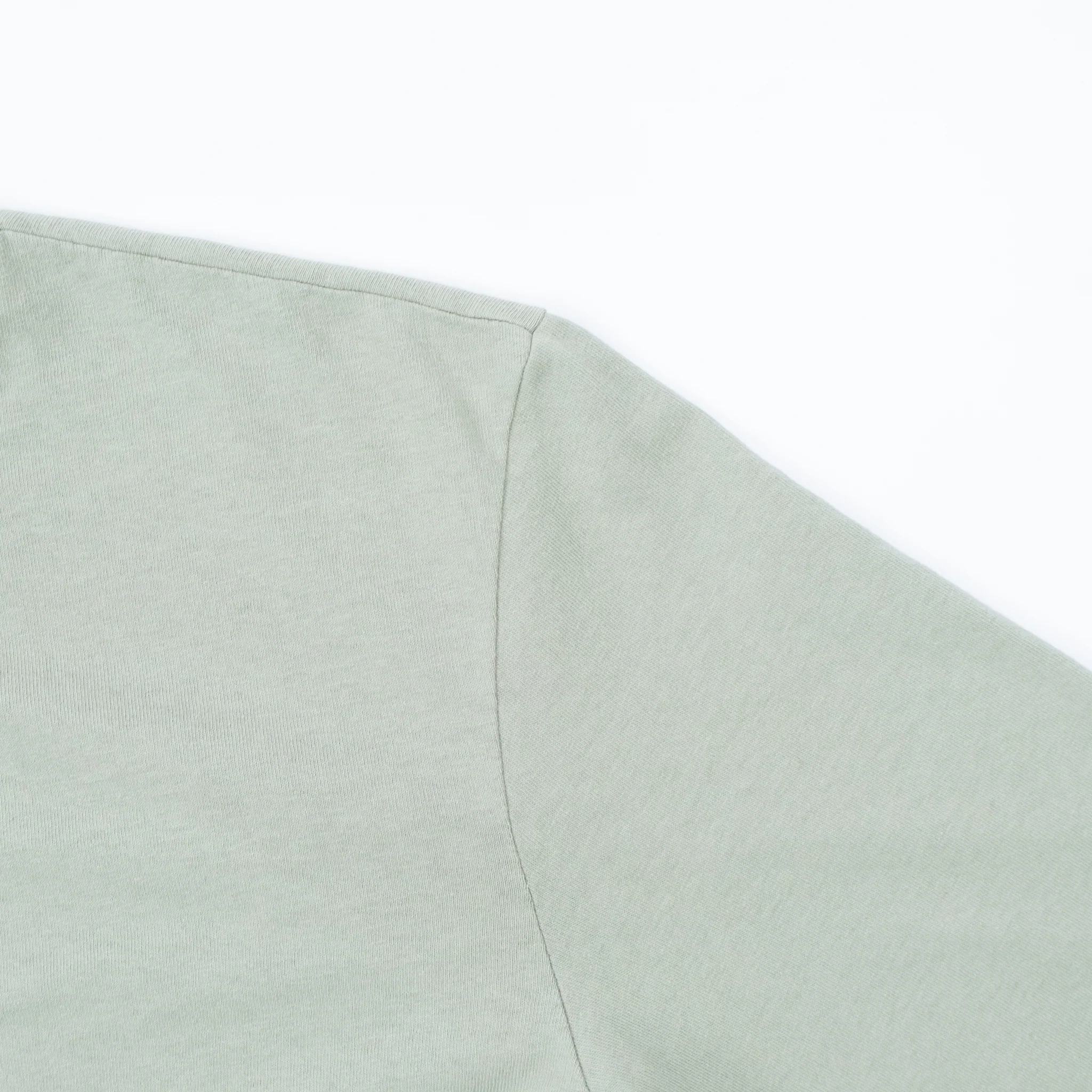 9 Ounce T-Shirt L/S <span> Sage </span> - Image 3