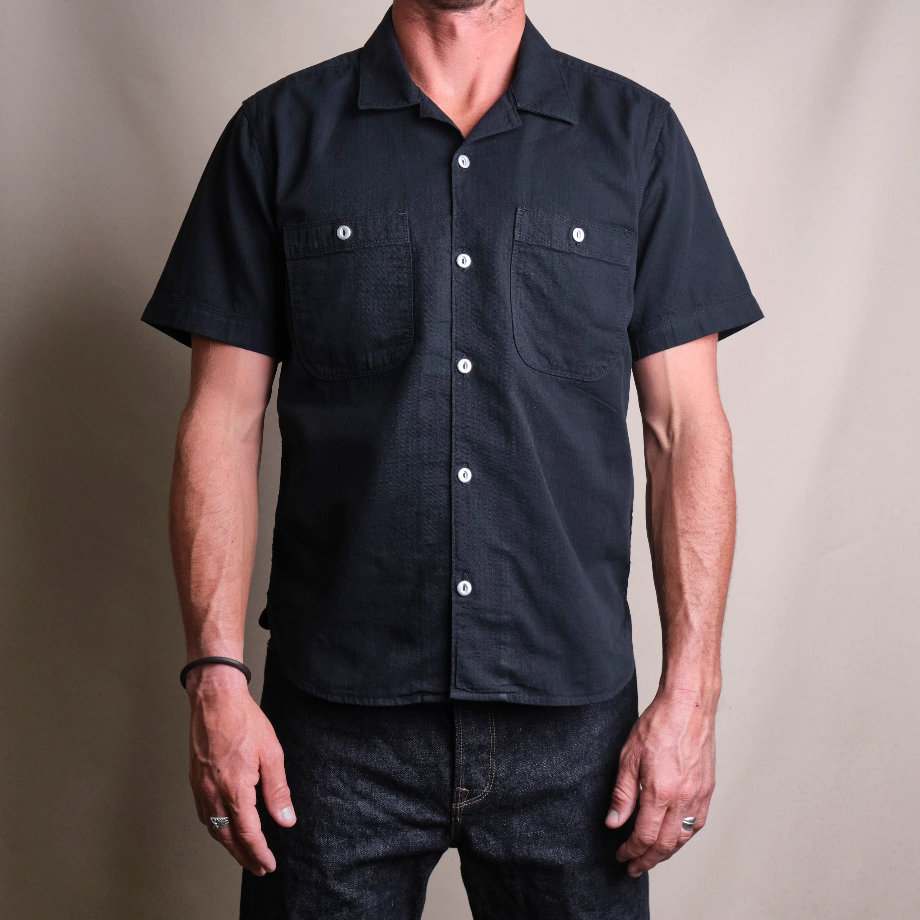 Dayton Black Herringbone - Image 2