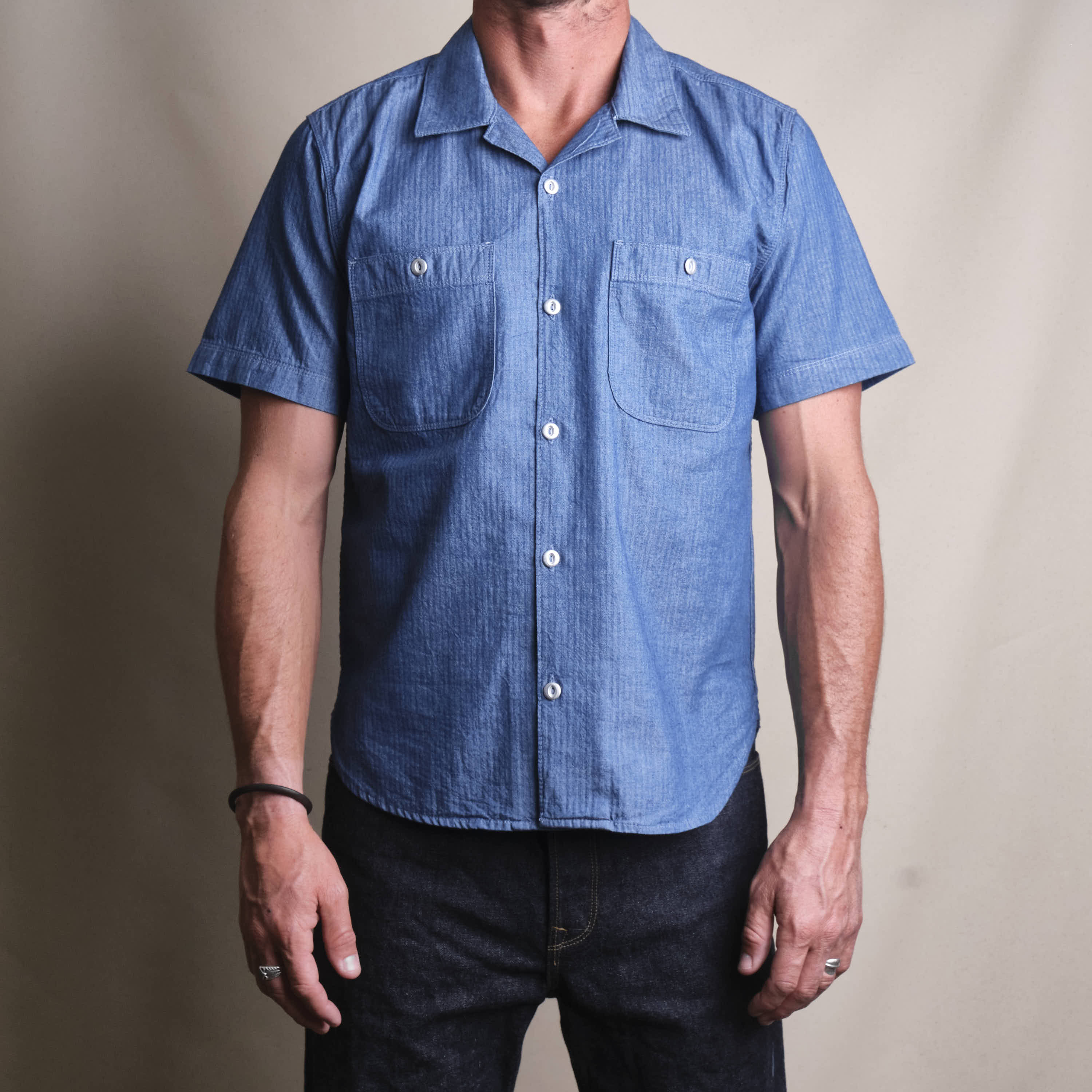 Dayton Blue Herringbone - Image 2