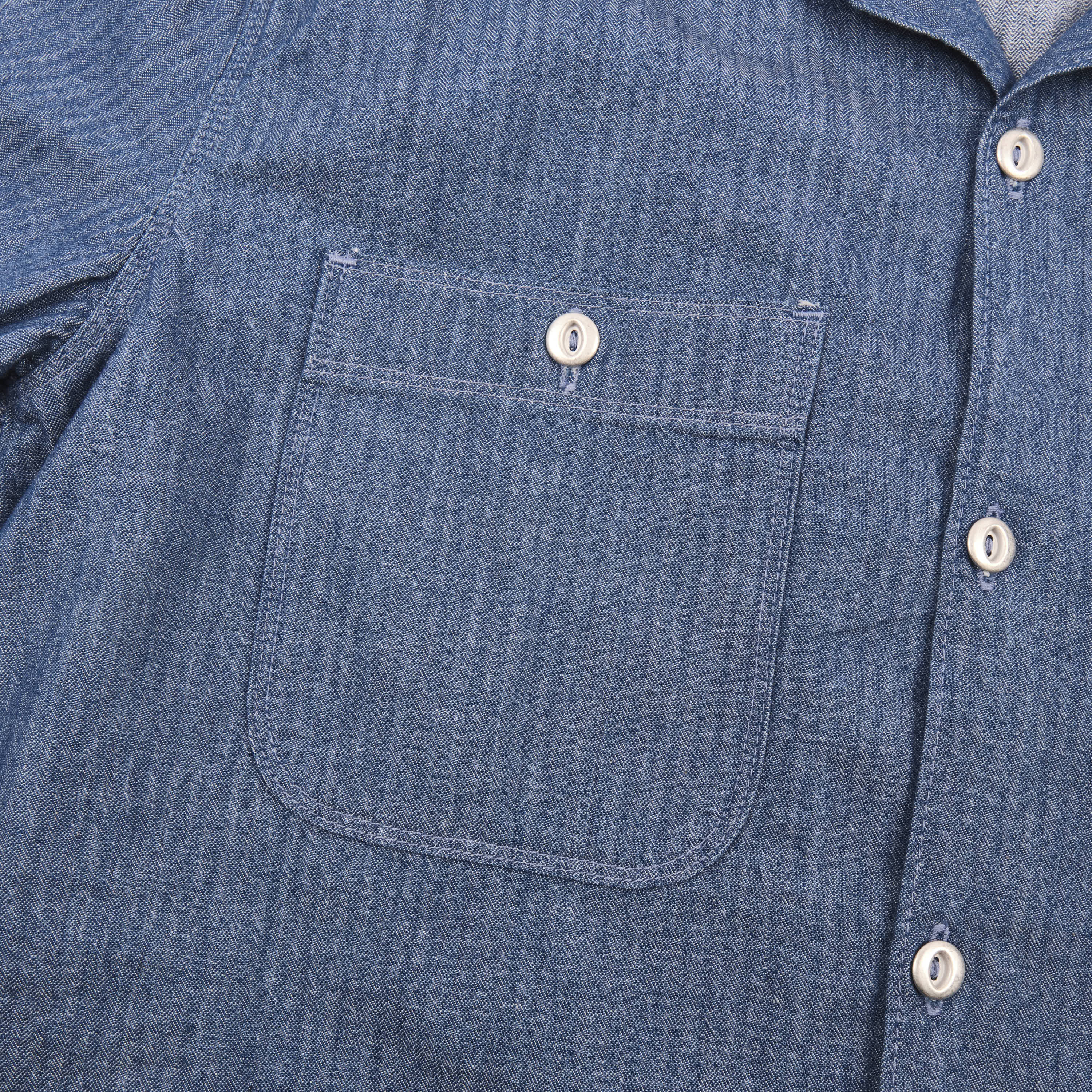 Dayton Blue Herringbone - Image 5