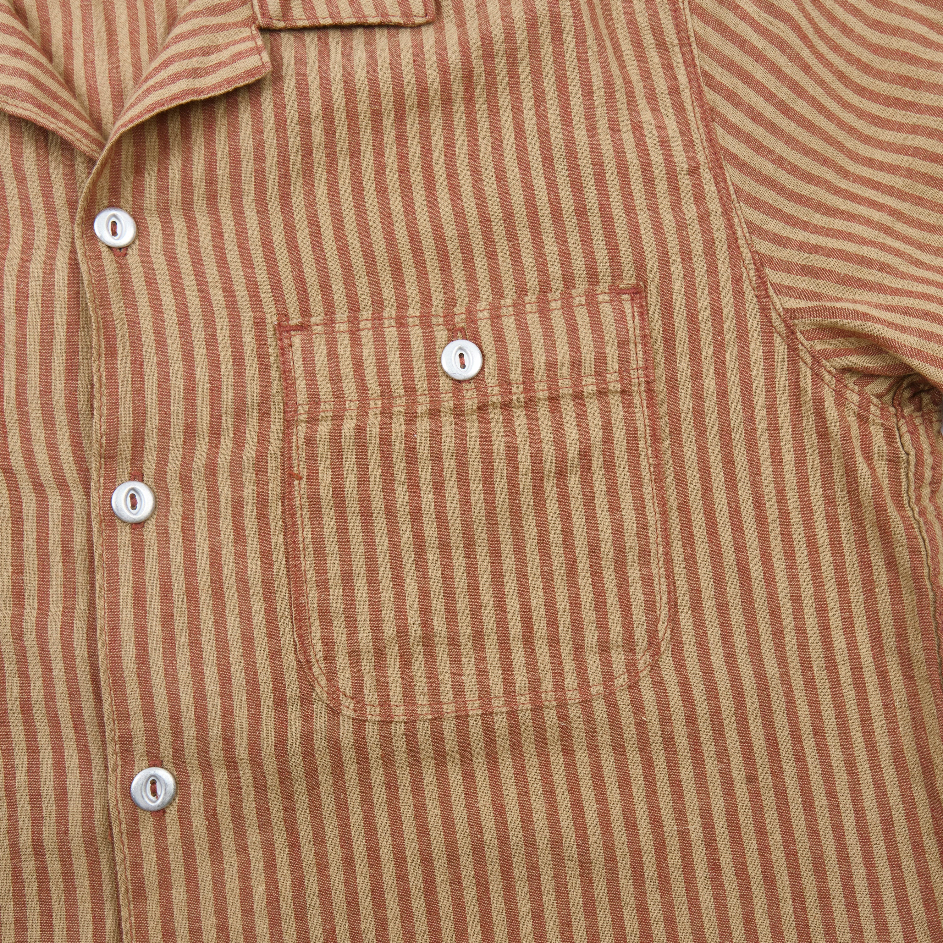 Dayton Terracotta Stripe - Image 4