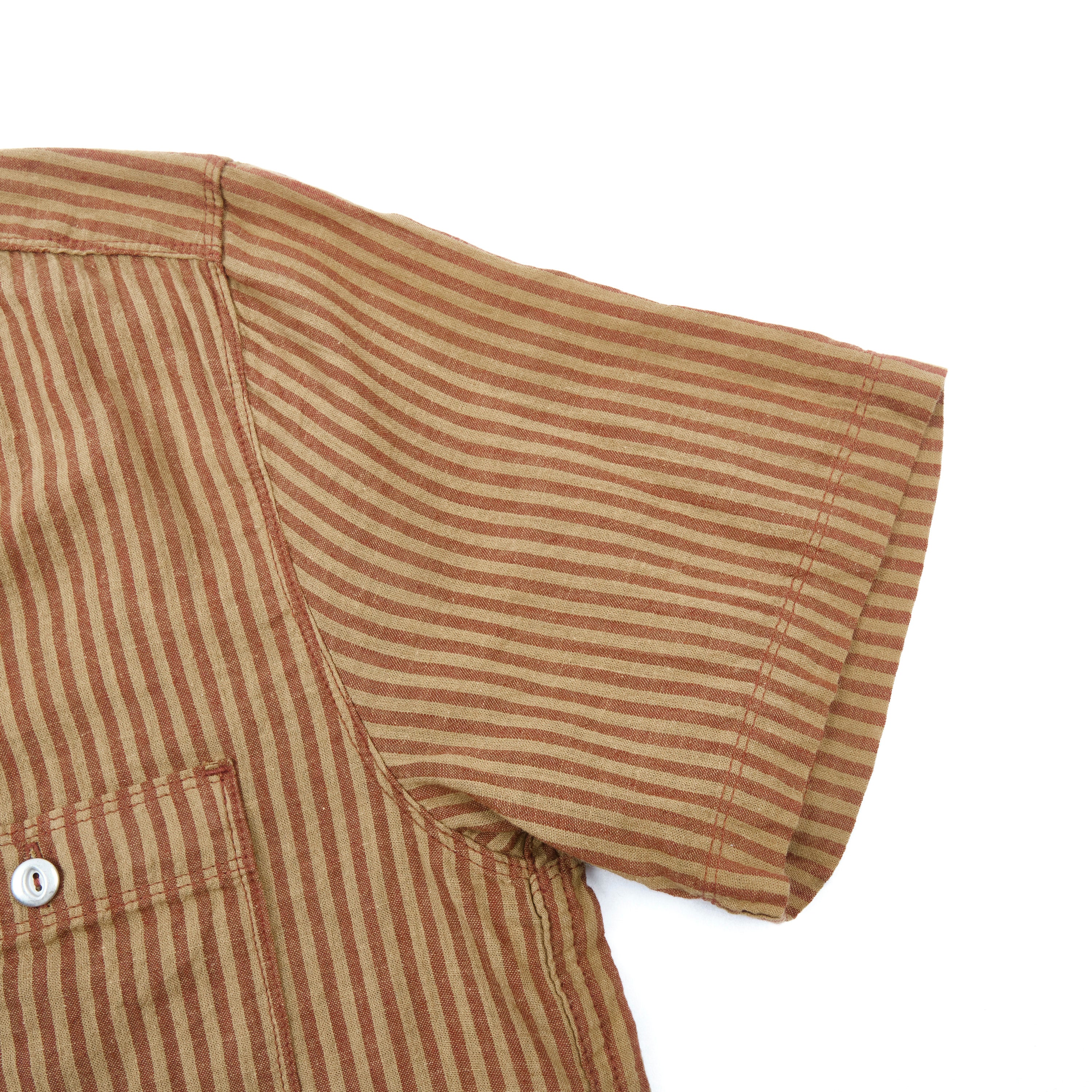 Dayton Terracotta Stripe - Image 6