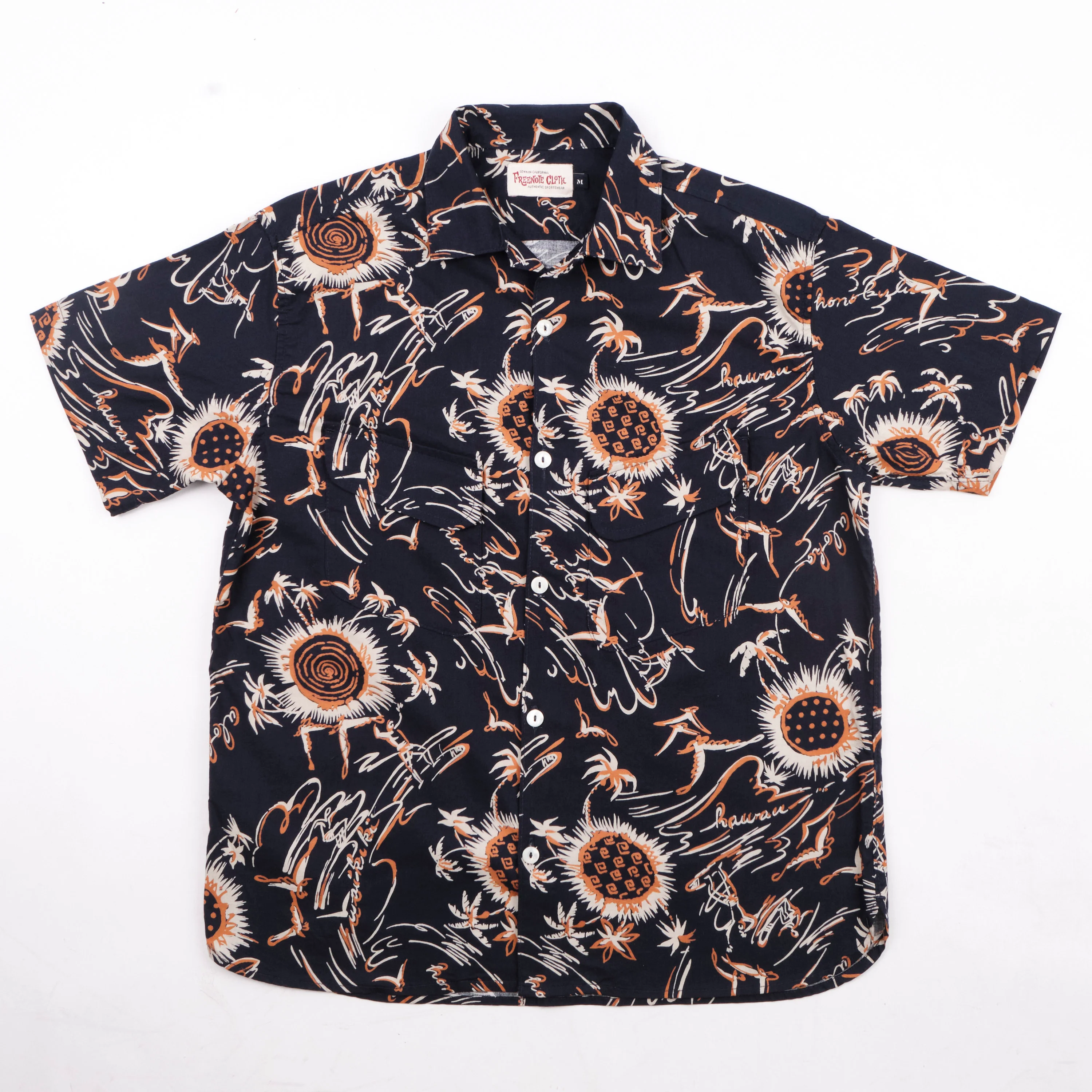 Dean Double Pocket Aloha Navy