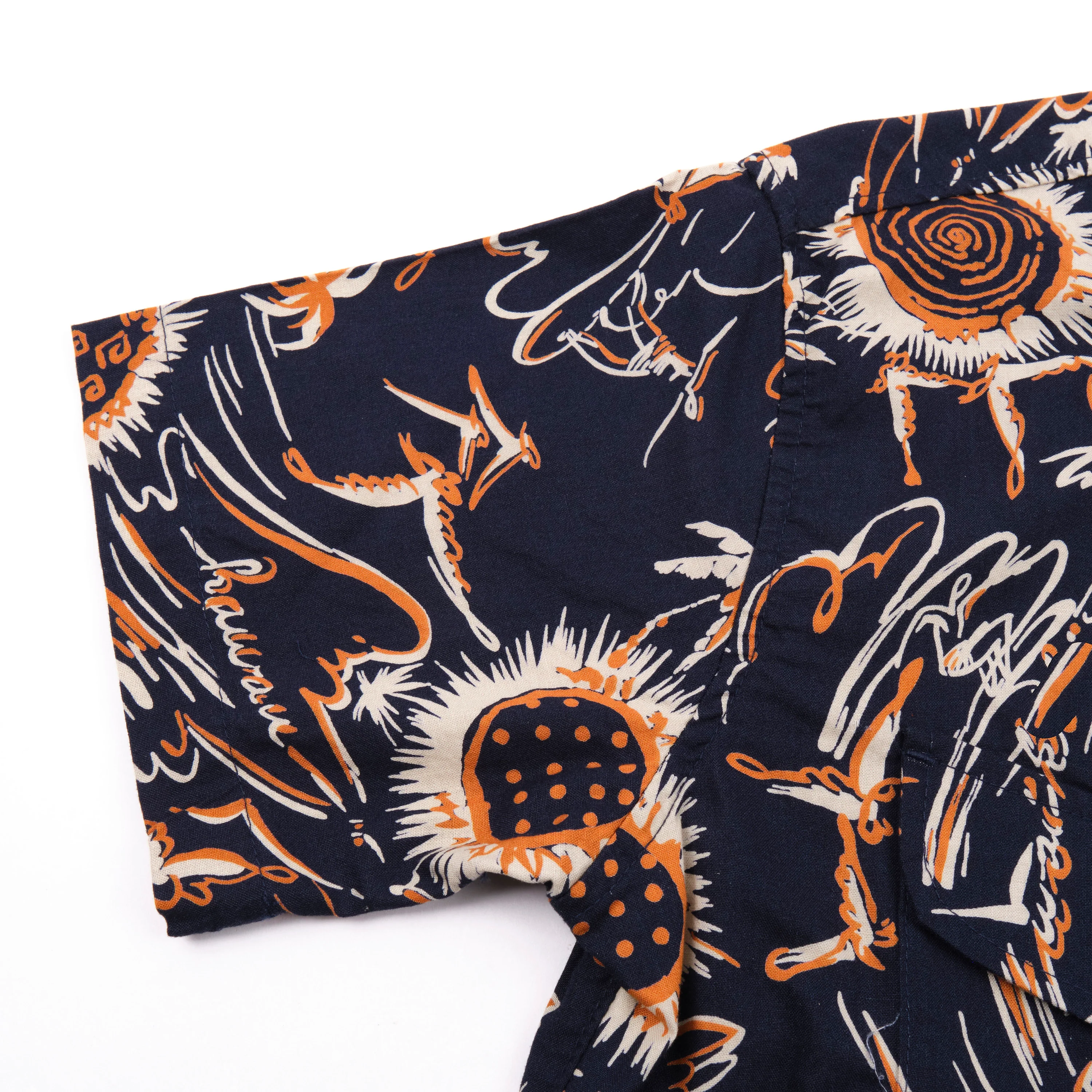Dean Double Pocket Aloha Navy - Image 6