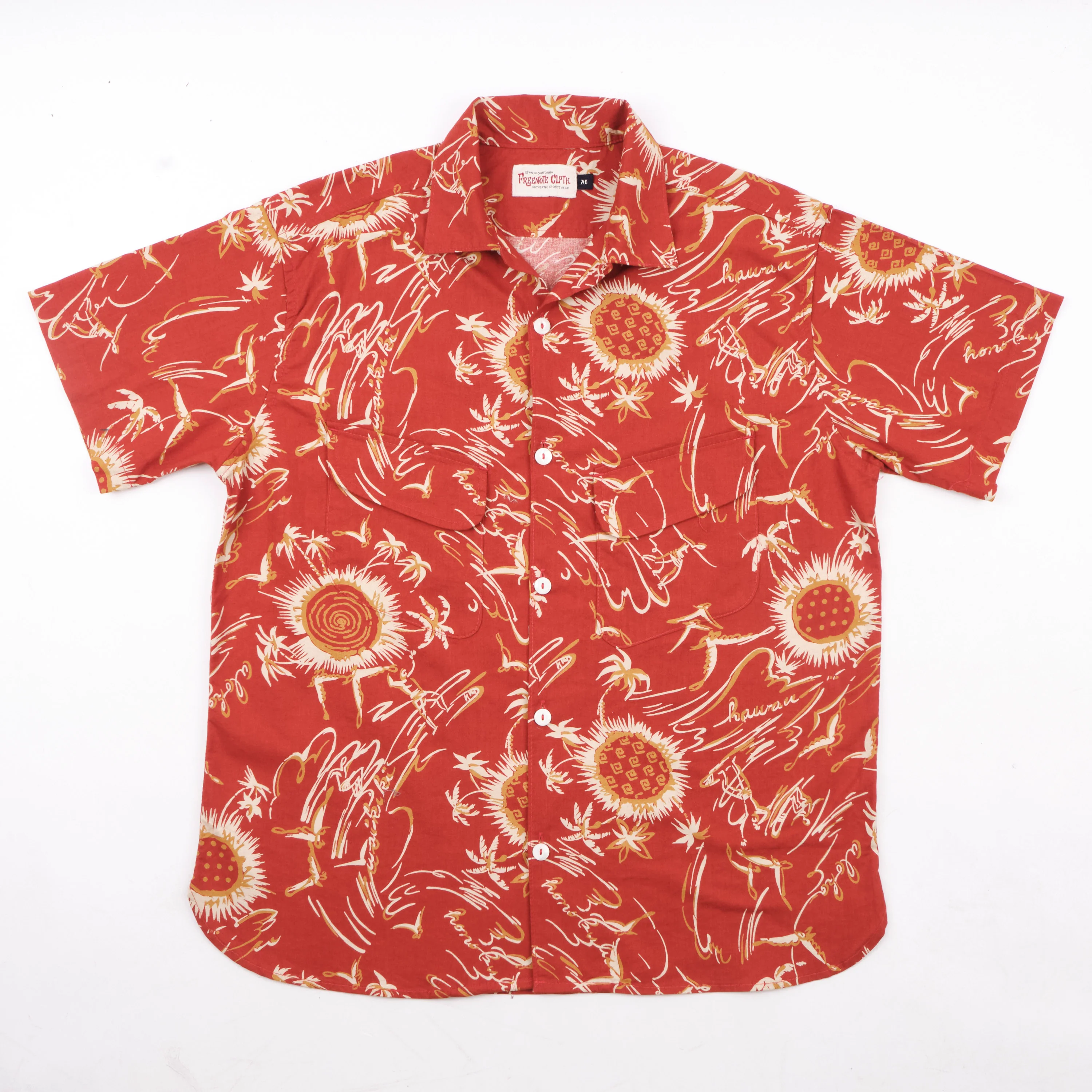 Dean Double Pocket Aloha Red