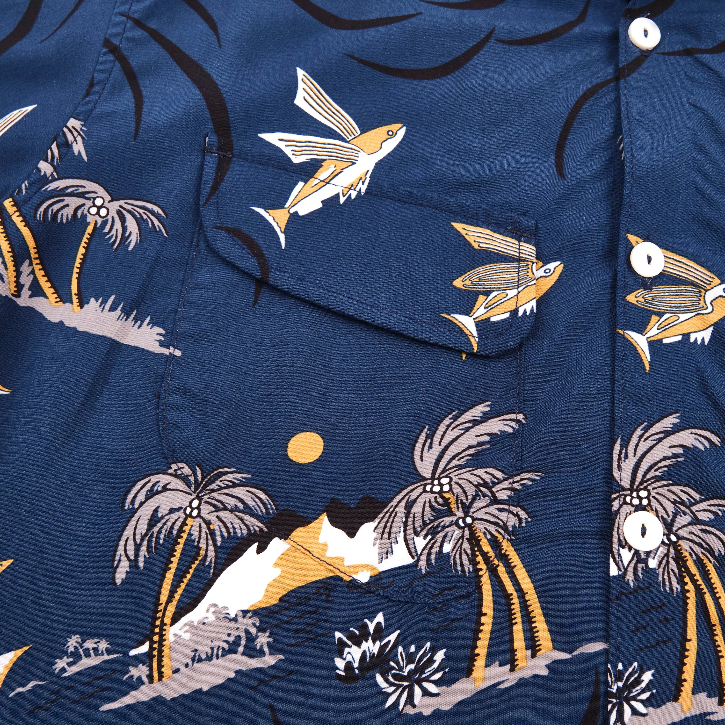 Dean Double Pocket Navy Flying Fish - Image 4