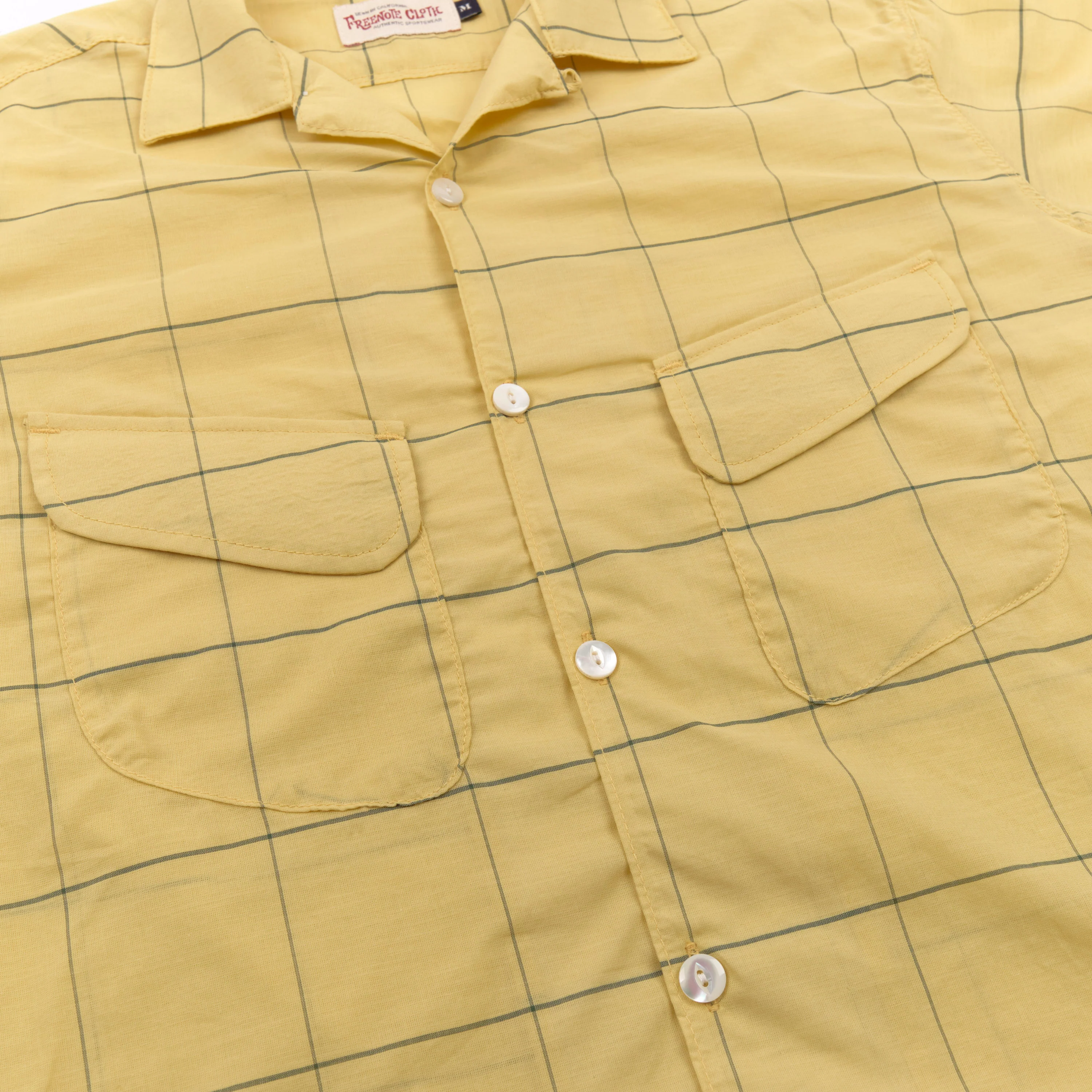 Dean Double Pocket Yellow Check - Image 4