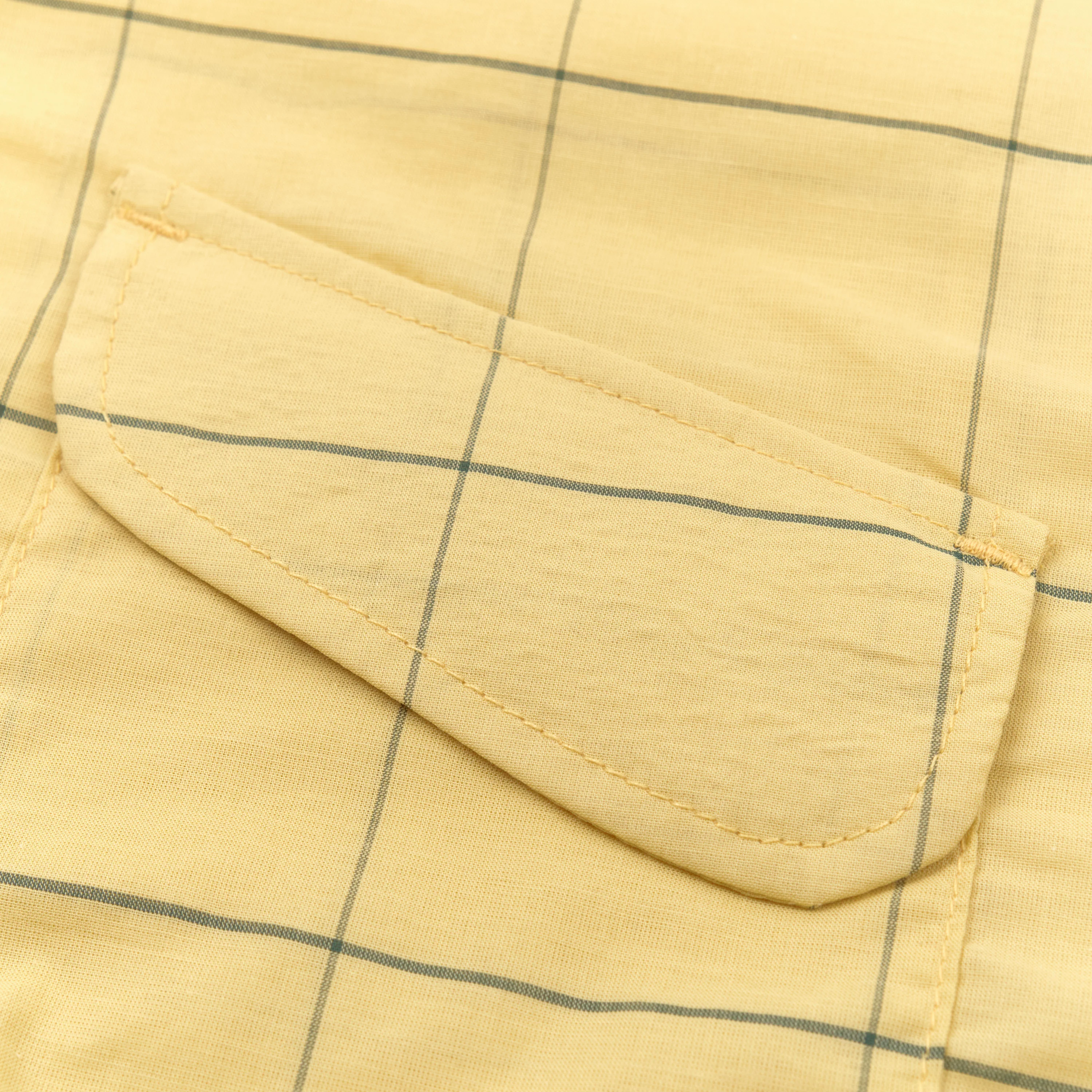 Dean Double Pocket Yellow Check - Image 6