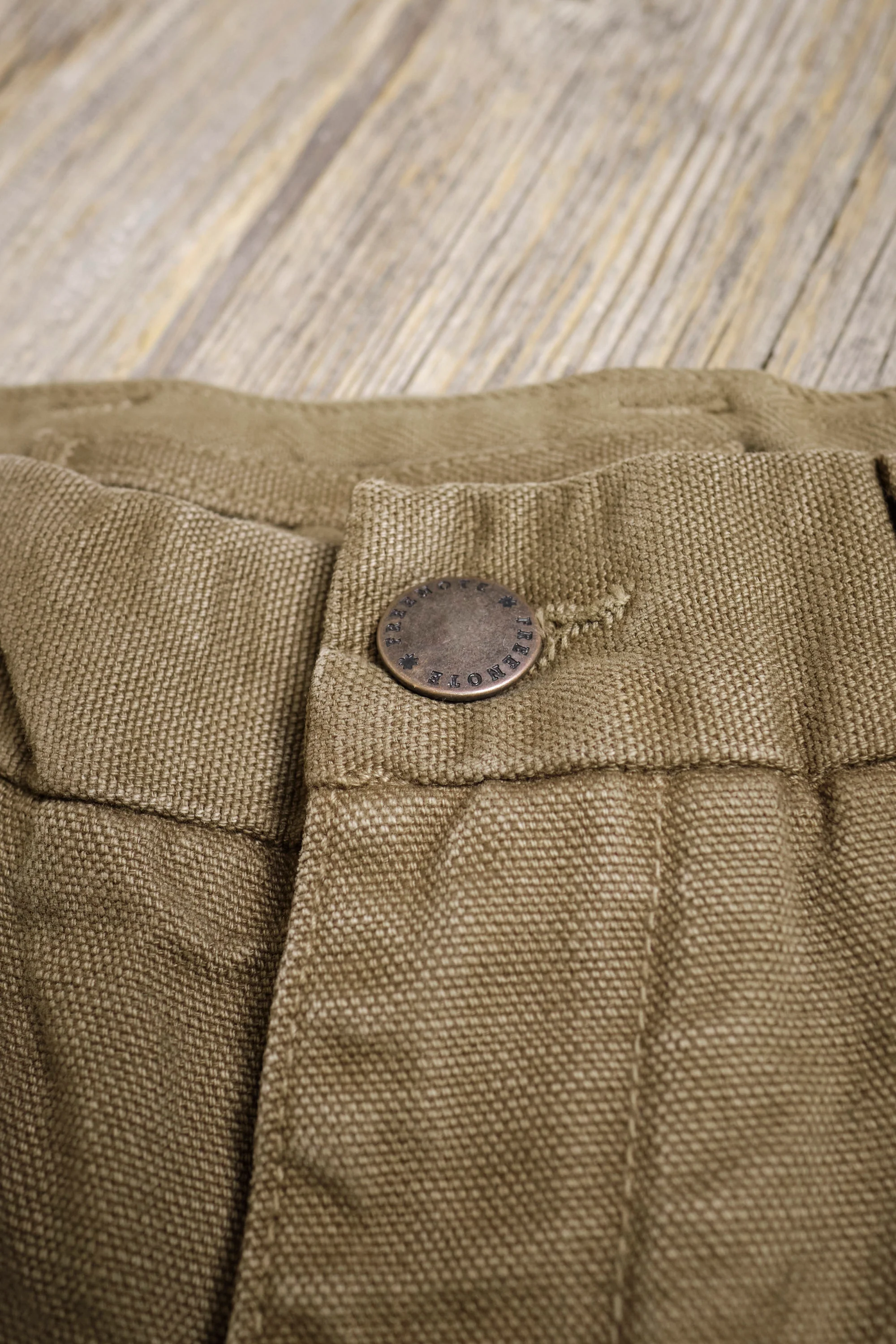 Deck Pant 14 Ounce Slub Army Green - Image 6