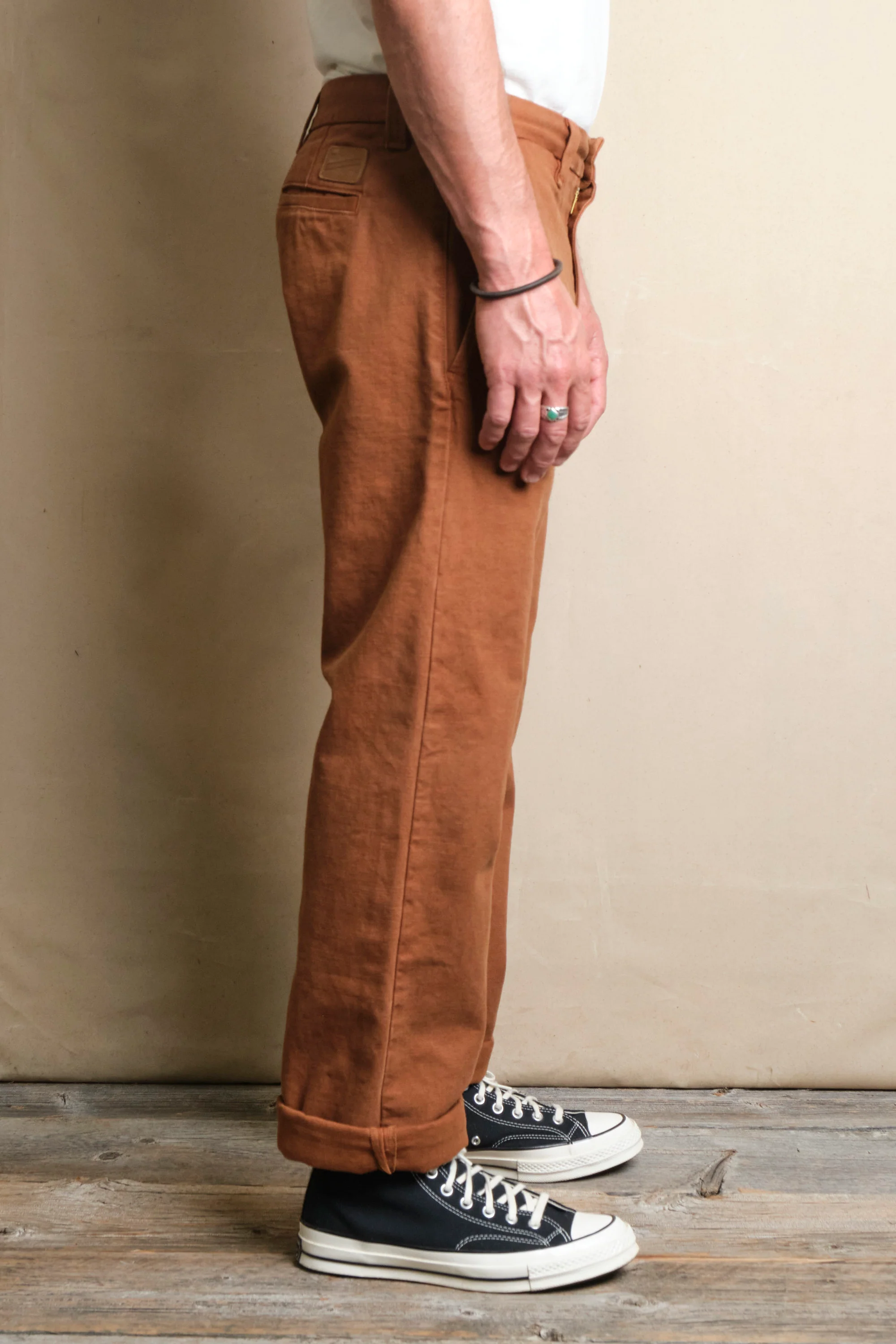 Deck Pant 14 Ounce Slub Rust - Image 3