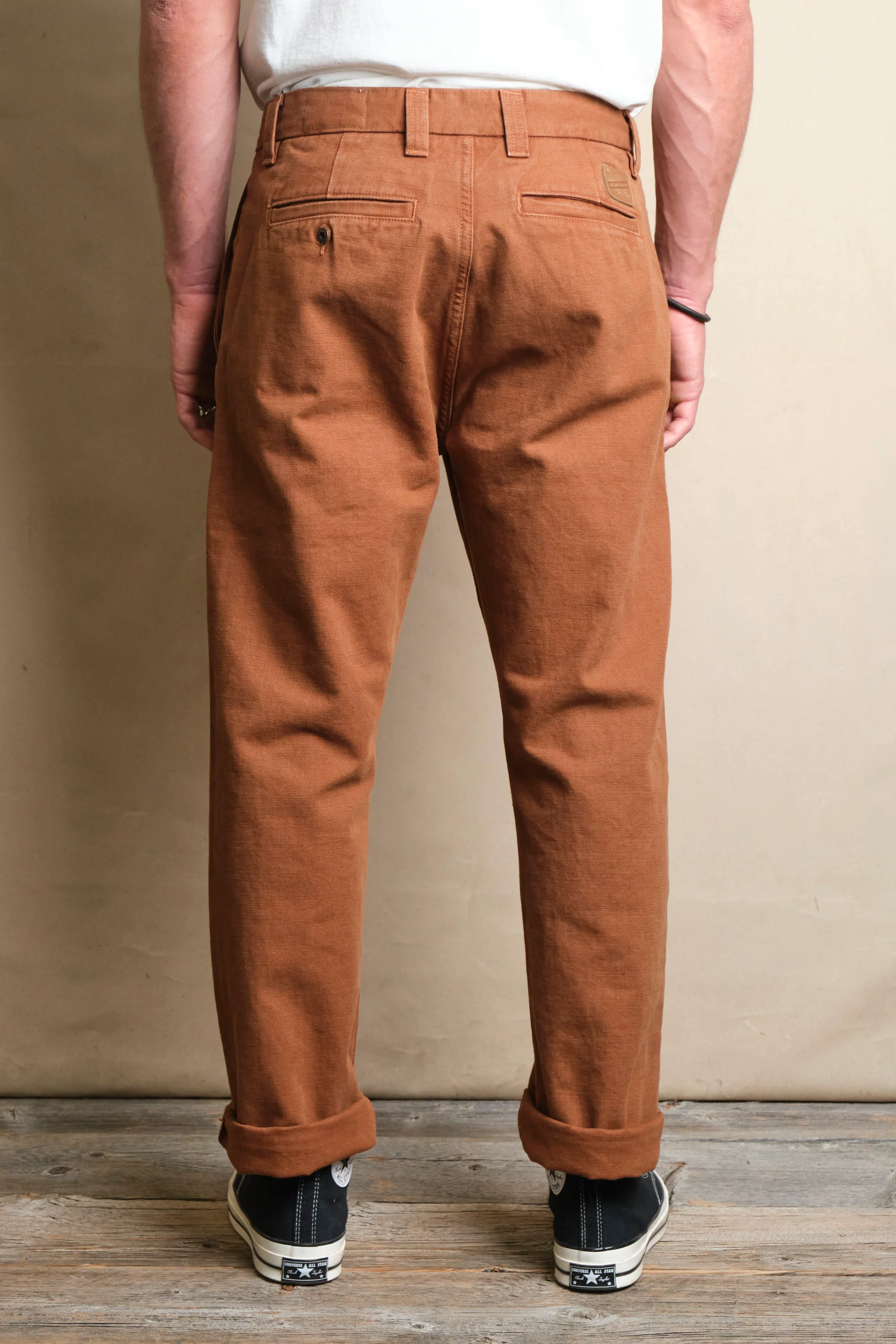 Deck Pant 14 Ounce Slub Rust - Image 4