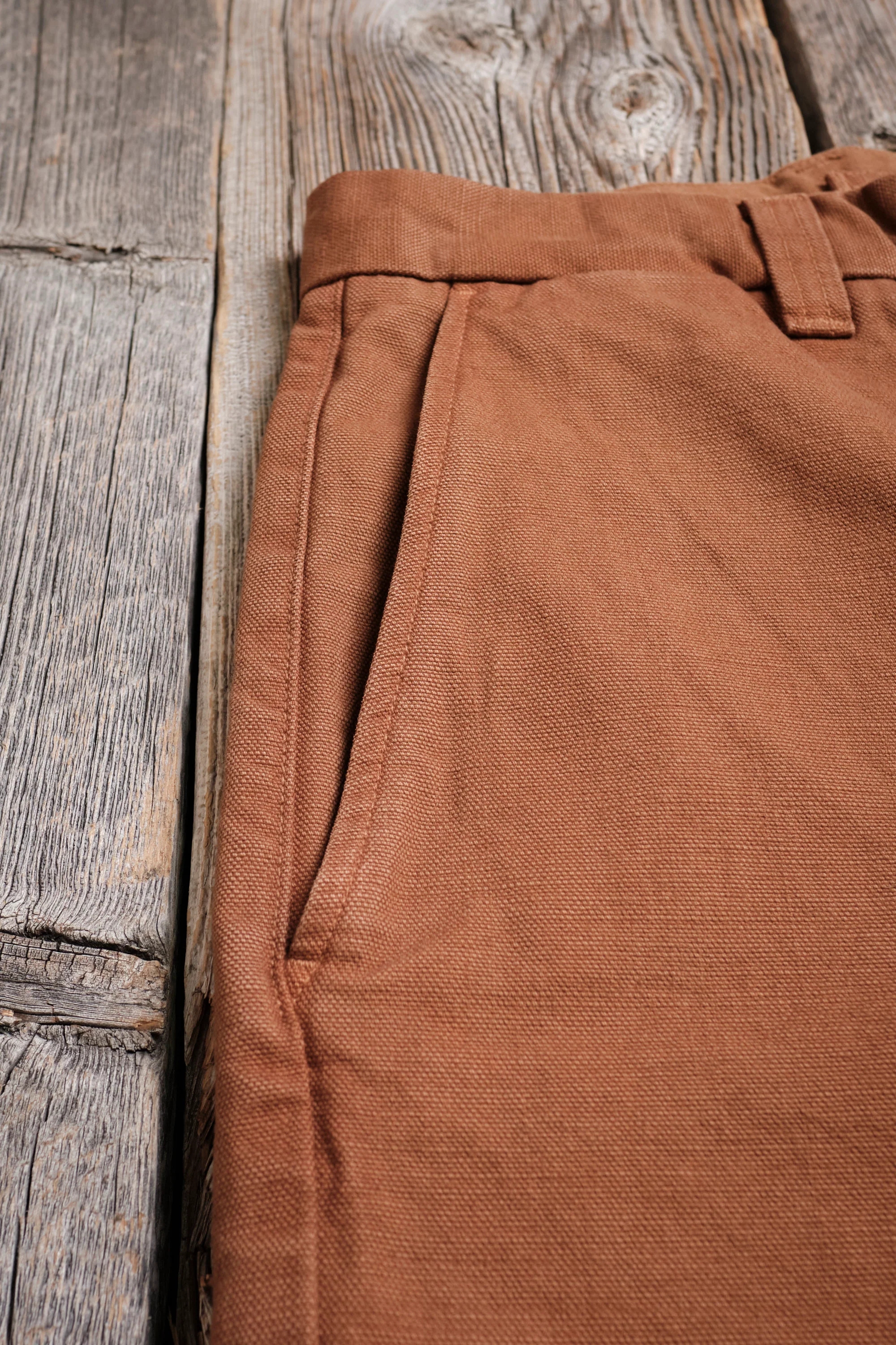 Deck Pant 14 Ounce Slub Rust - Image 5