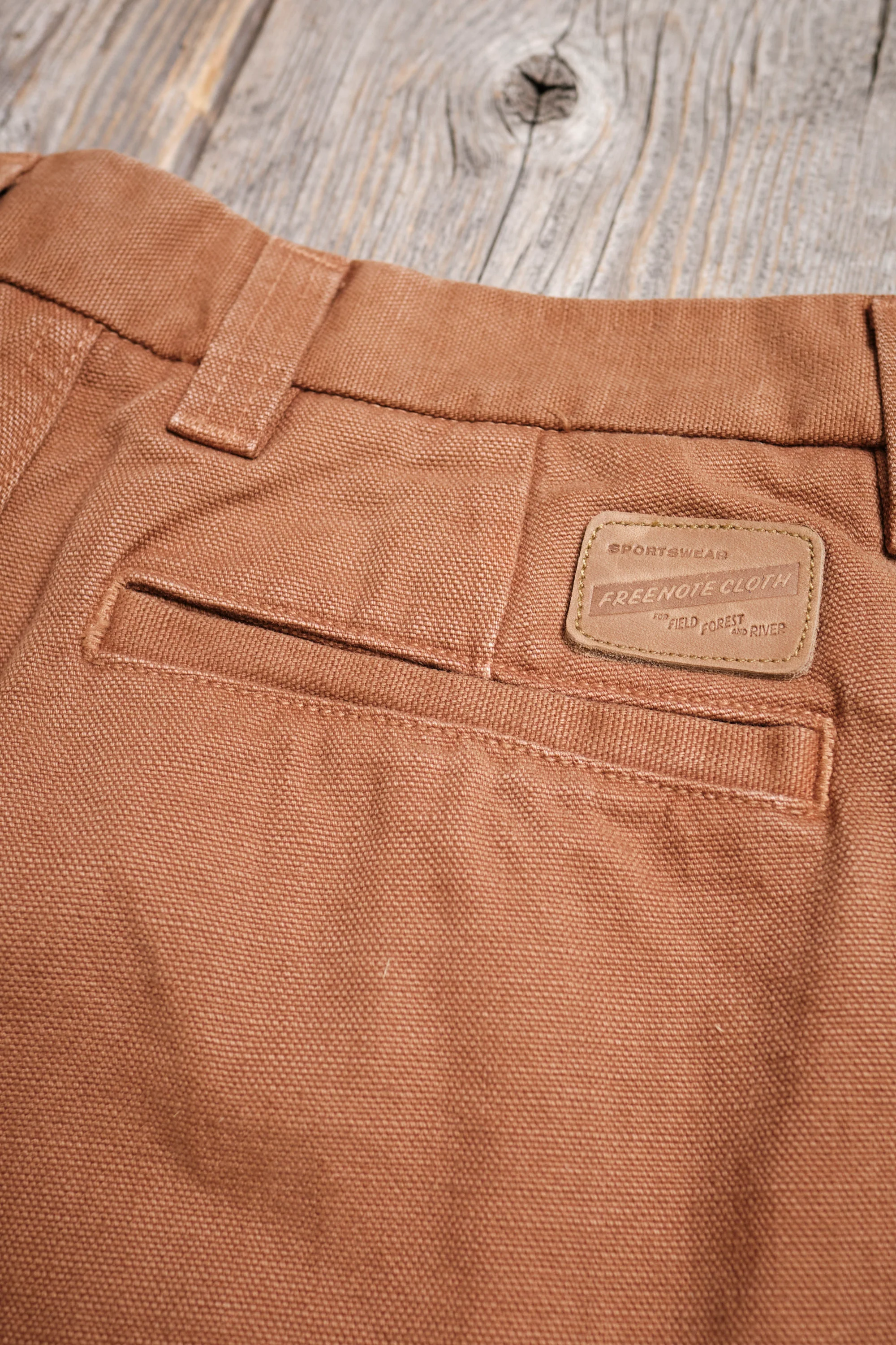 Deck Pant 14 Ounce Slub Rust - Image 8