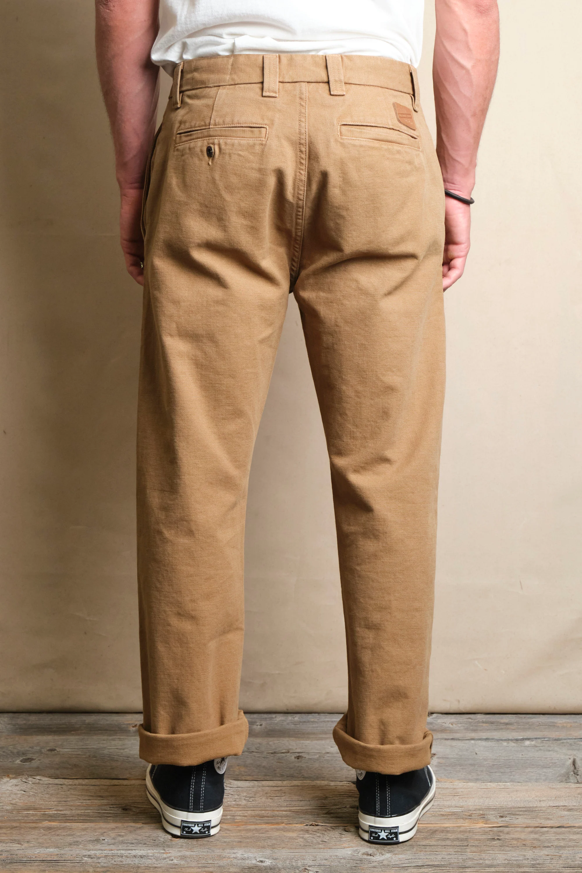 Deck Pant 14 Ounce Slub Tan - Image 4