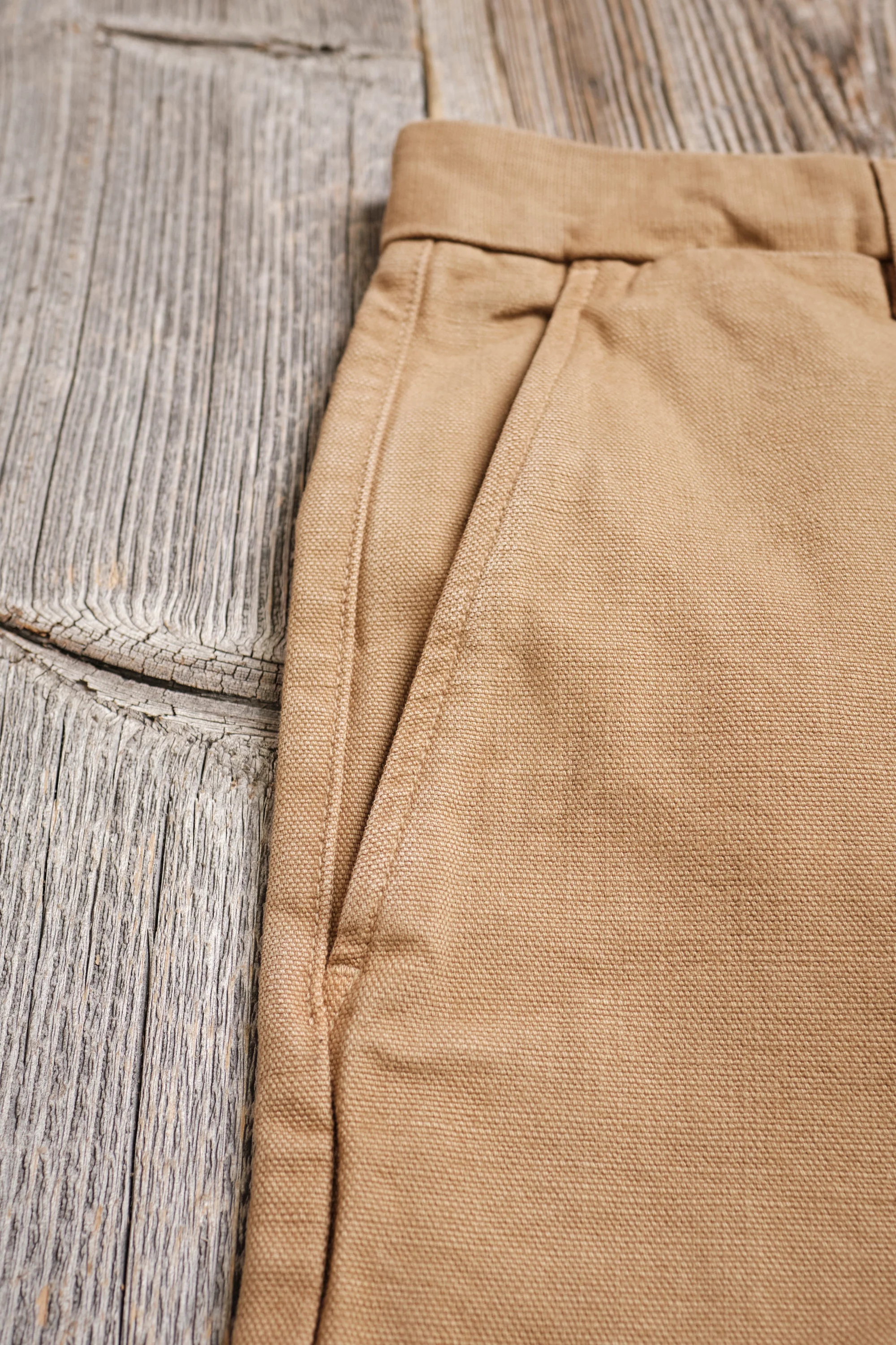 Deck Pant 14 Ounce Slub Tan - Image 5