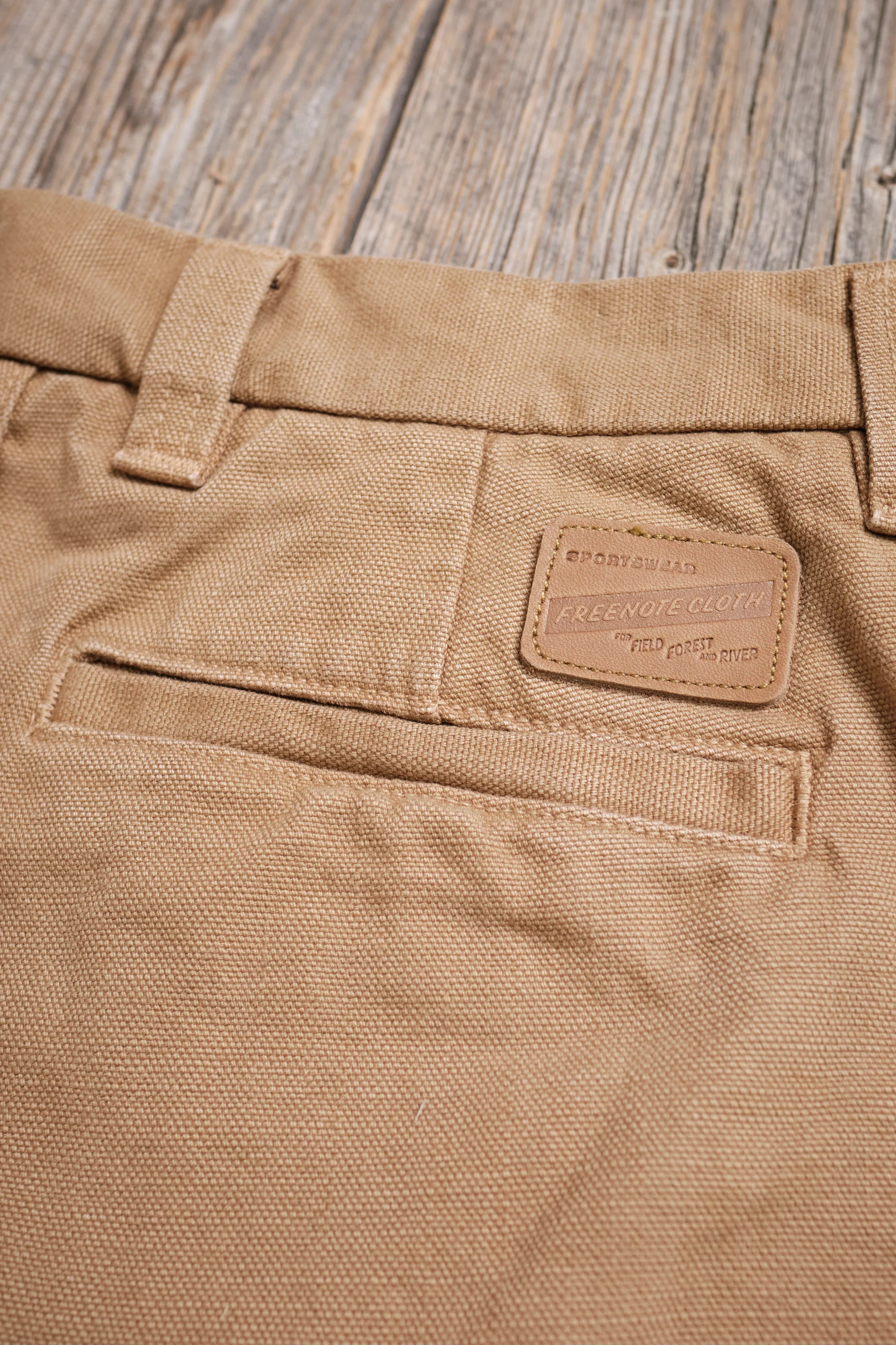 Deck Pant 14 Ounce Slub Tan - Image 8