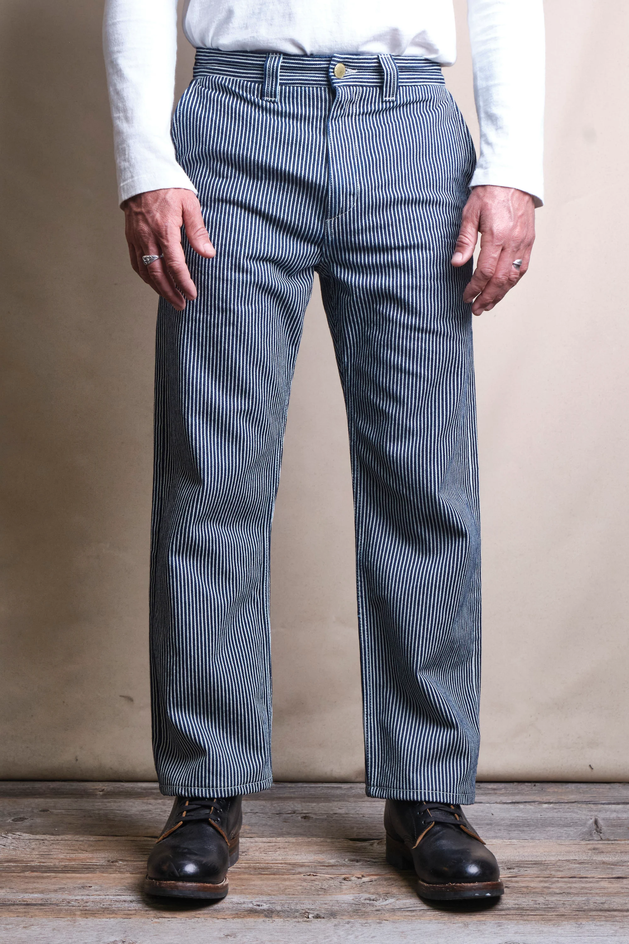 Deck Pant Hickory Stripe
