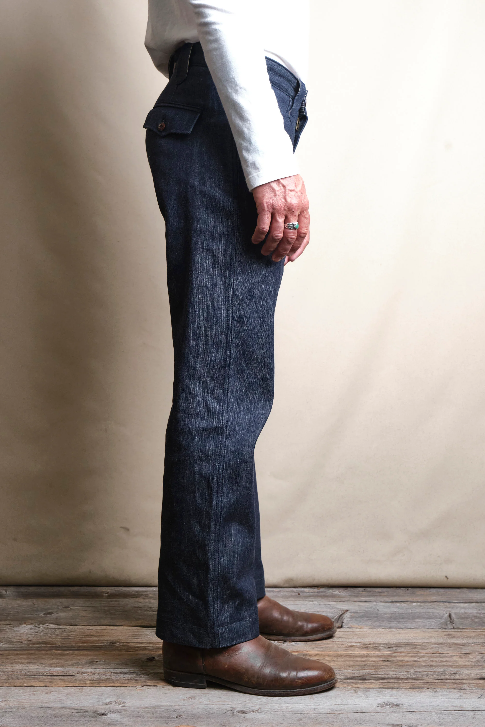 Duster Pant 11 Ounce 1900s Denim - Image 3