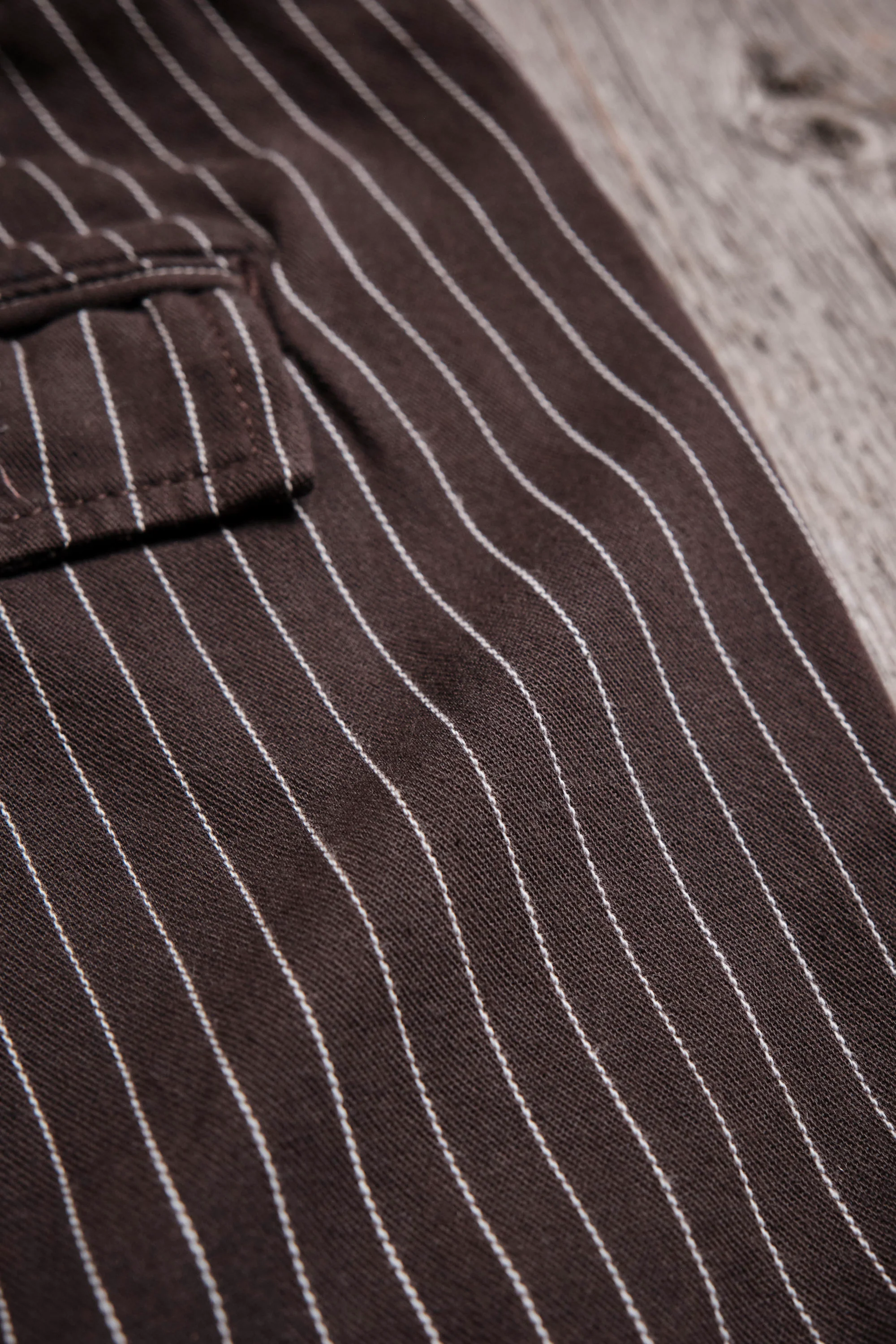Duster Pant Brown Stripe - Image 14