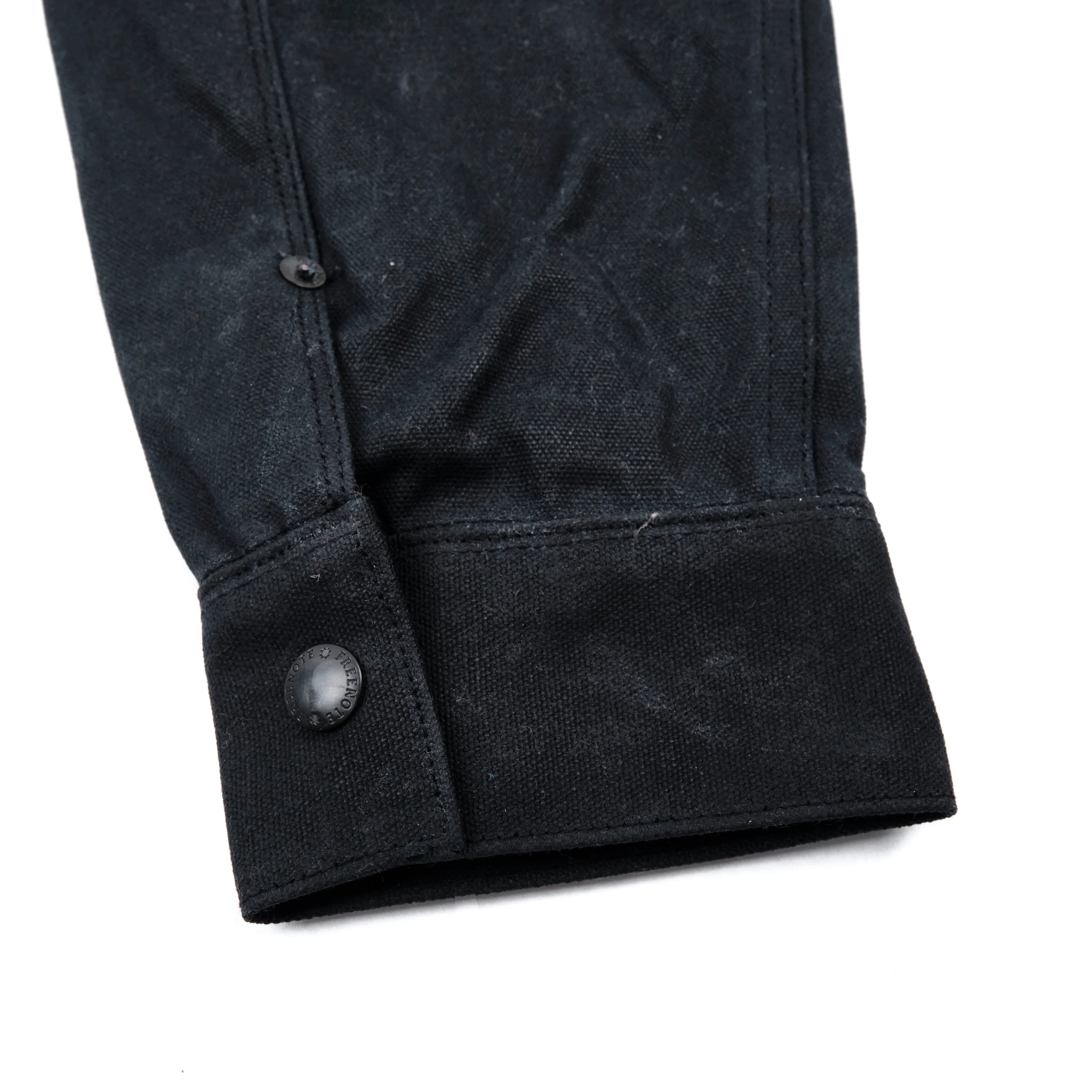 Faro Black Heavy Waxed Canvas Blue Plaid - Image 10