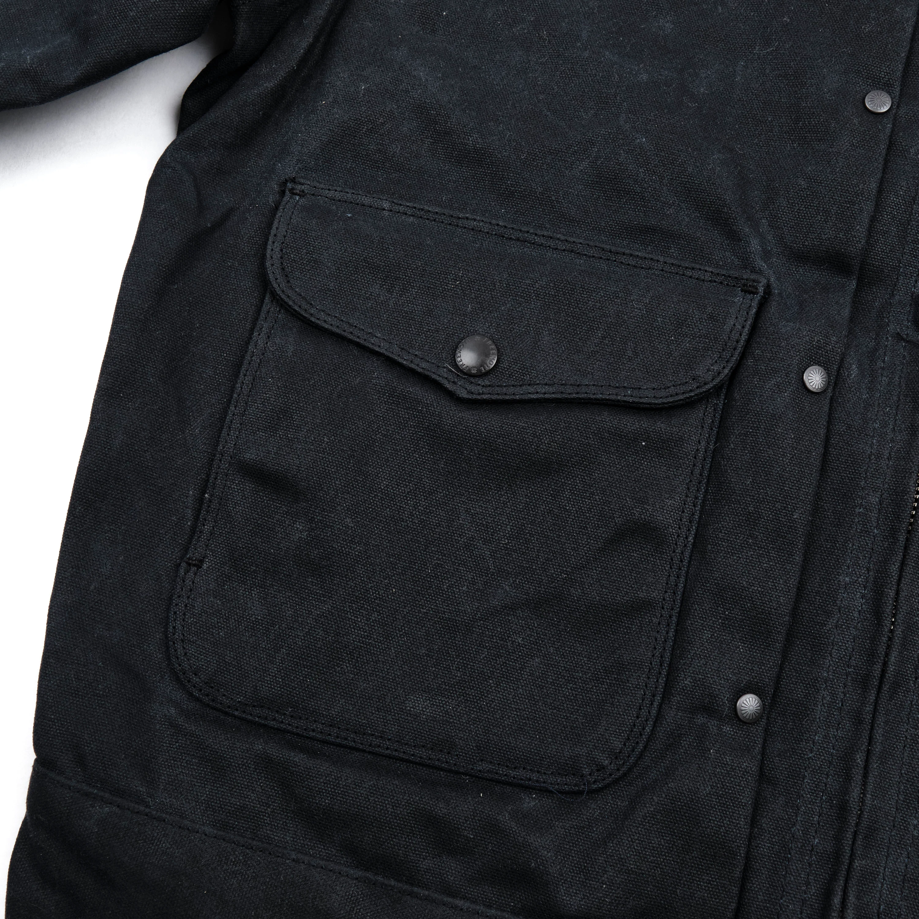 Faro Black Heavy Waxed Canvas Navy Southwest - Image 4