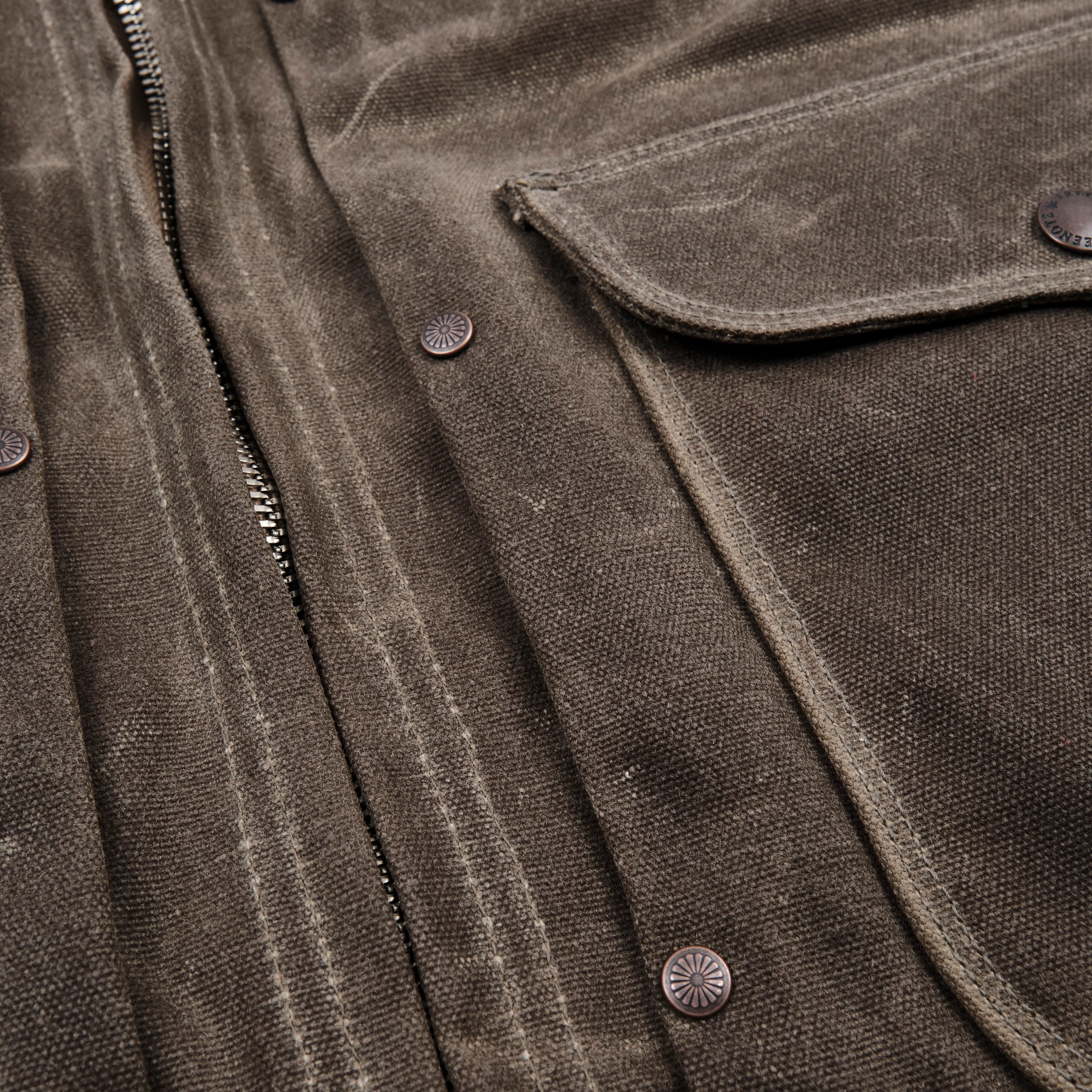 Faro Tobacco Heavy Waxed Canvas Red Southwest - Image 7