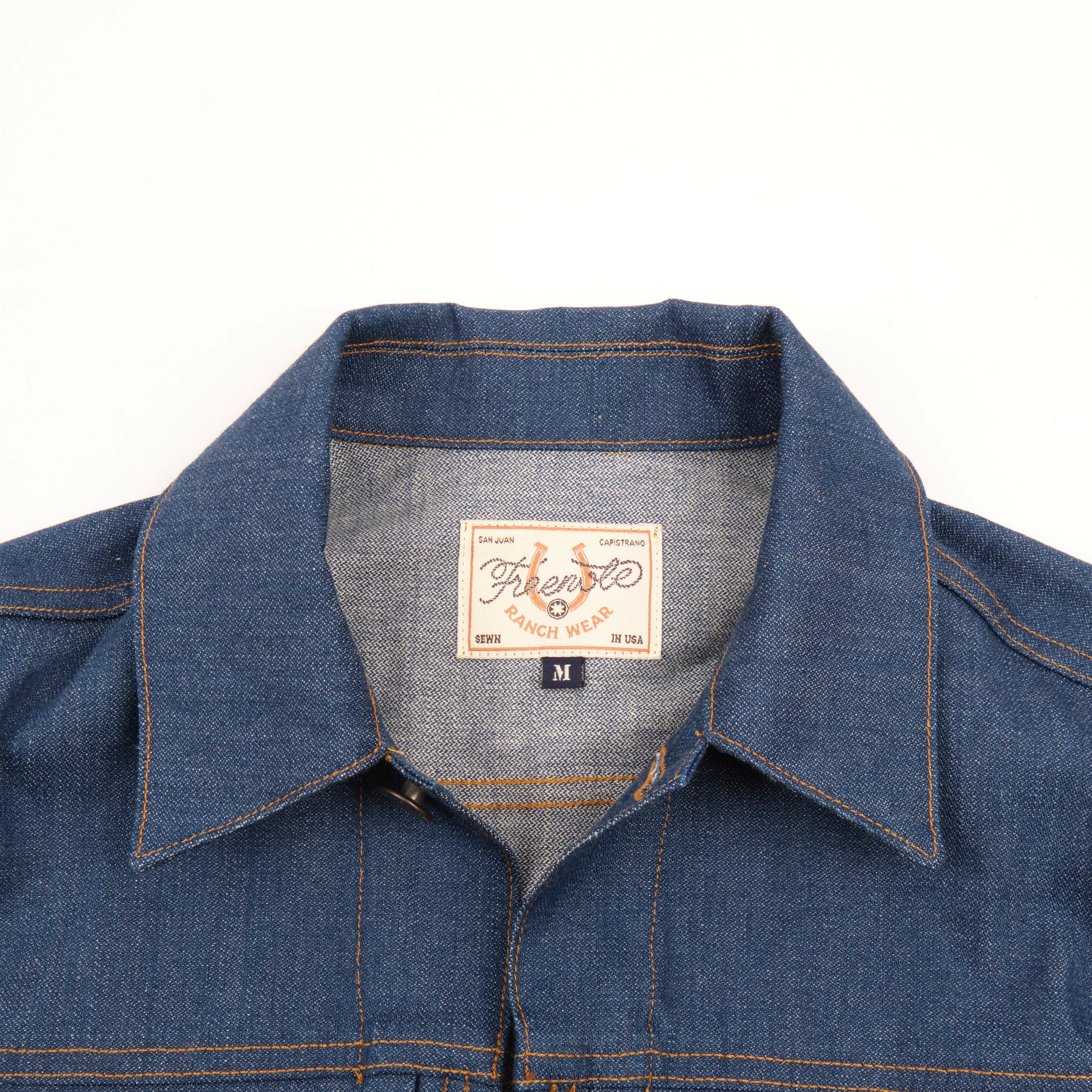 Faro Jacket 12 Ounce Vintage Blue - Image 3