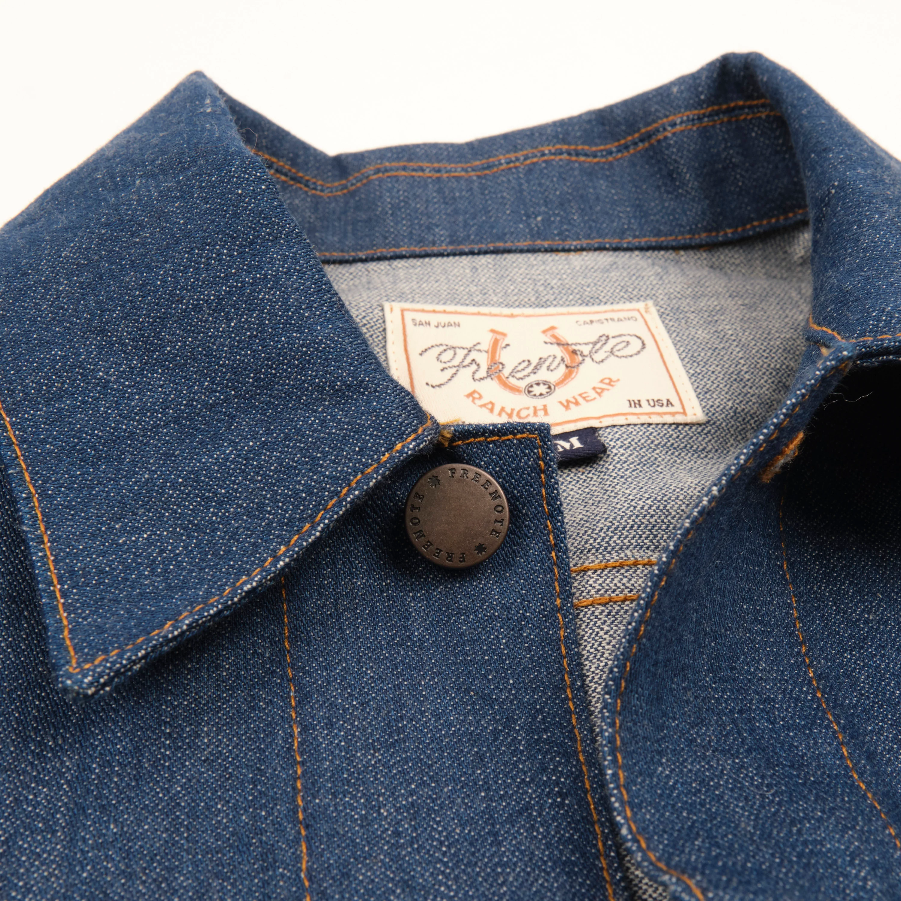 Faro Jacket 12 Ounce Vintage Blue - Image 4